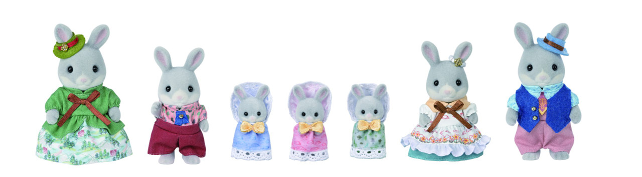 Sylvanian Families - Cottontail Rabbit Family Celebration Set