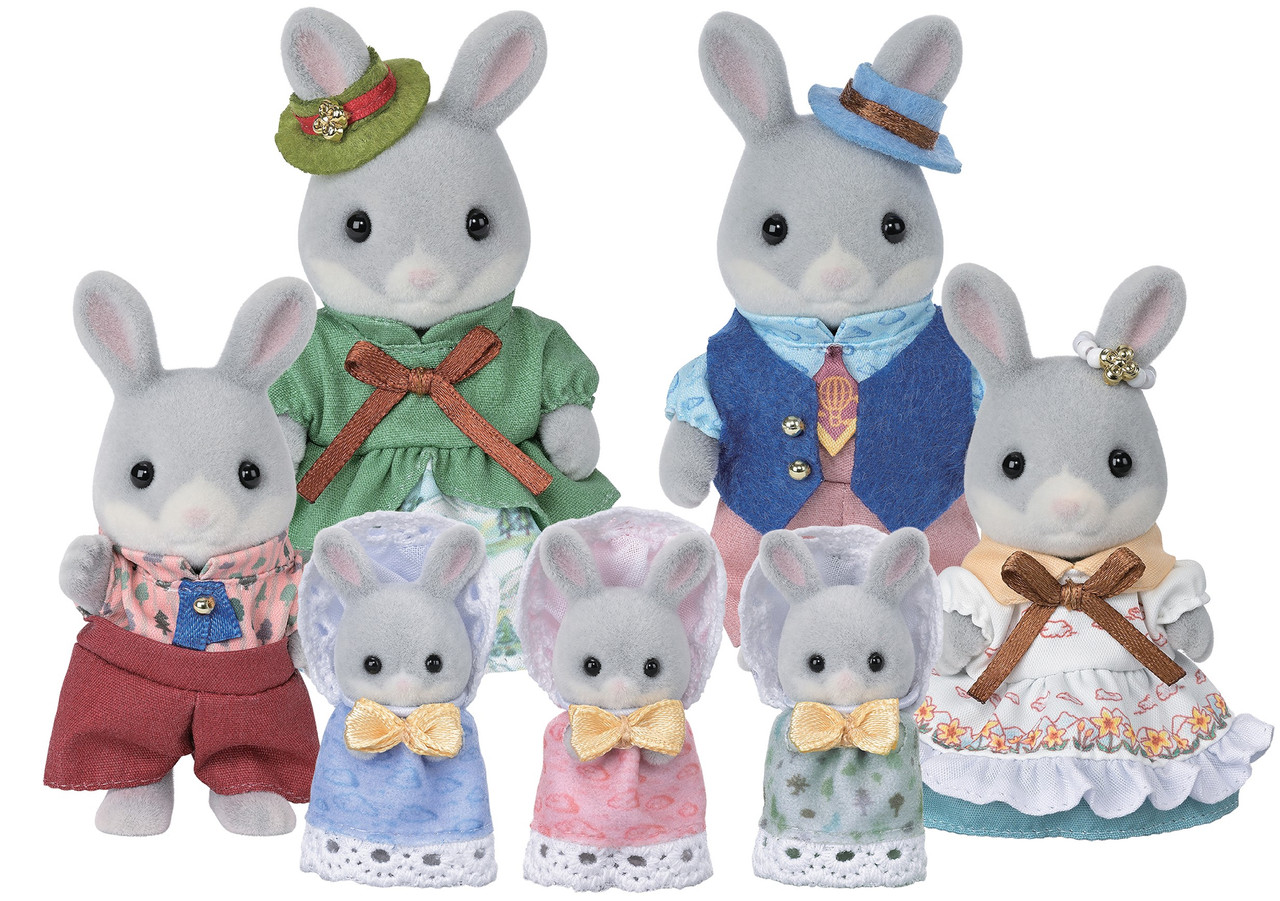 Sylvanian Families - Cottontail Rabbit Family Celebration Set