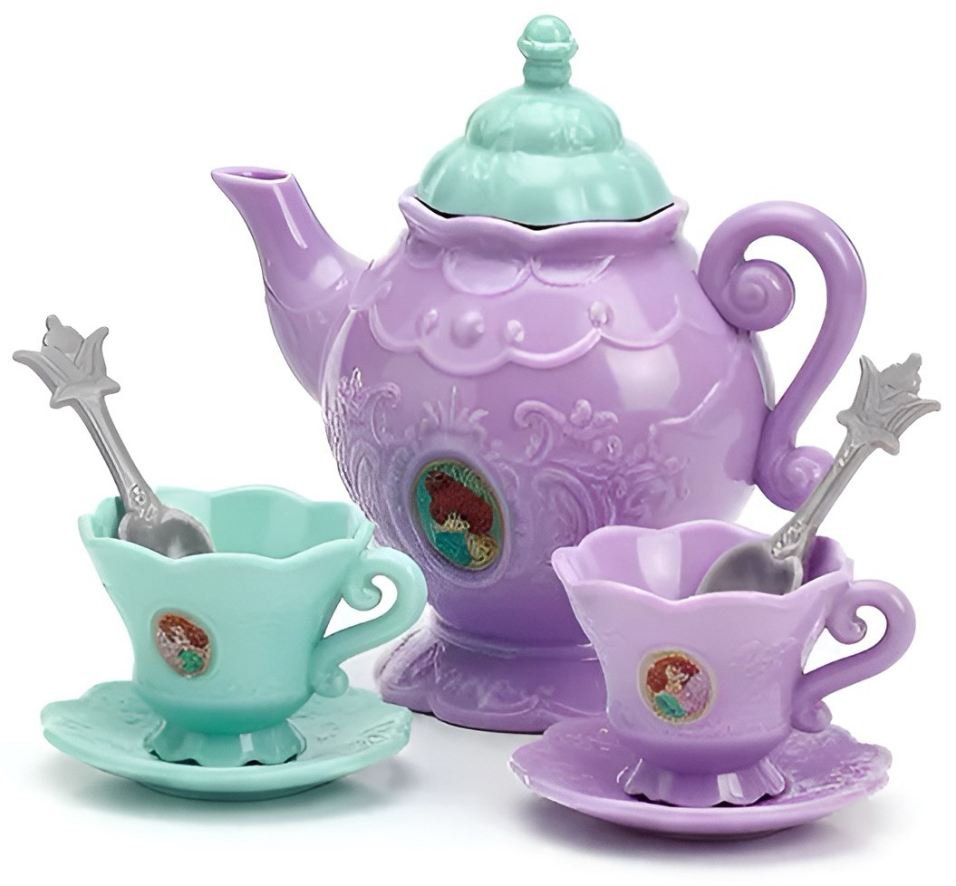Disney Princess Doll with Tea Set