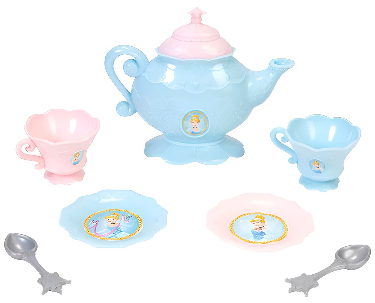 Disney Princess Doll with Tea Set