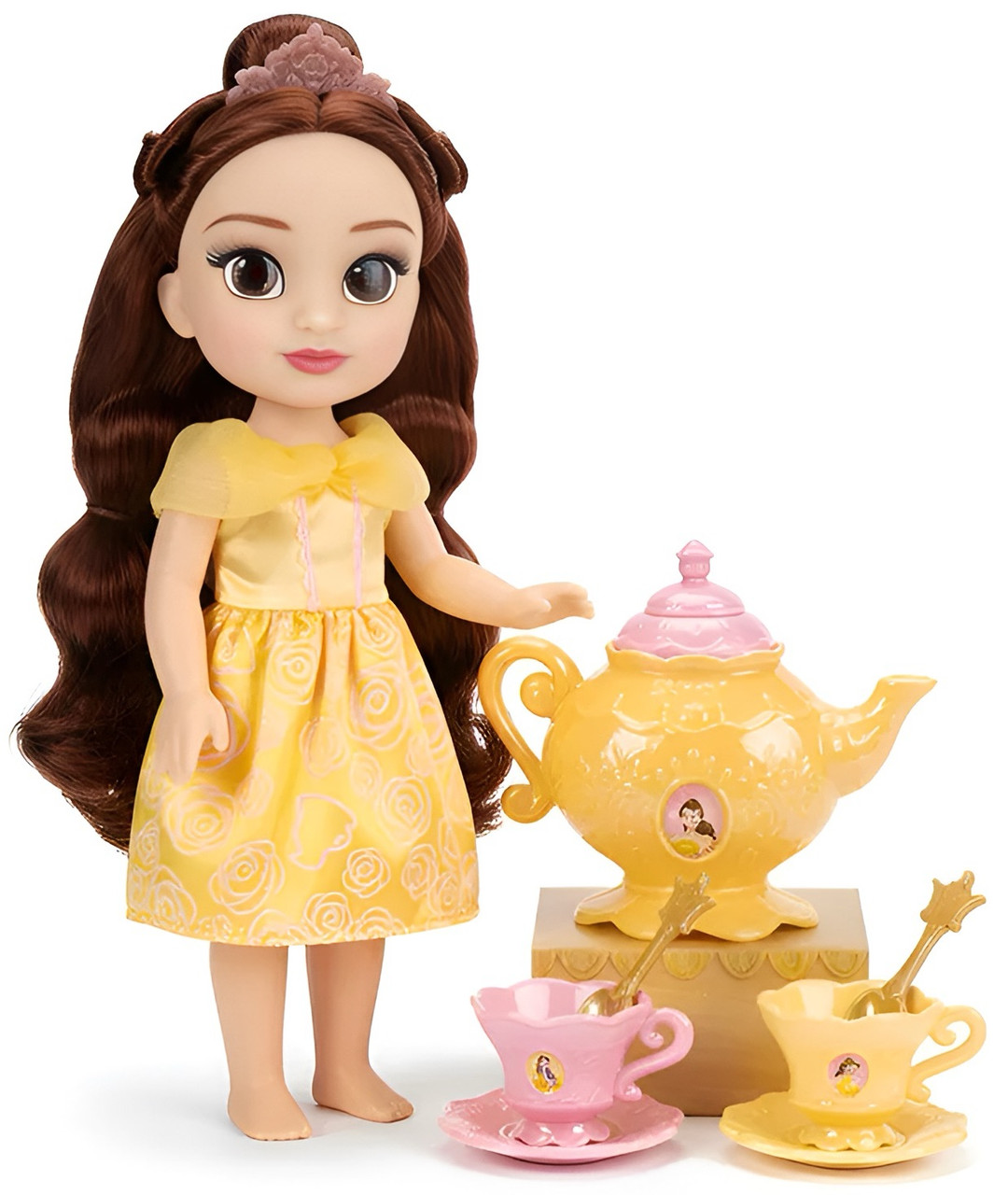 Disney Princess Doll with Tea Set