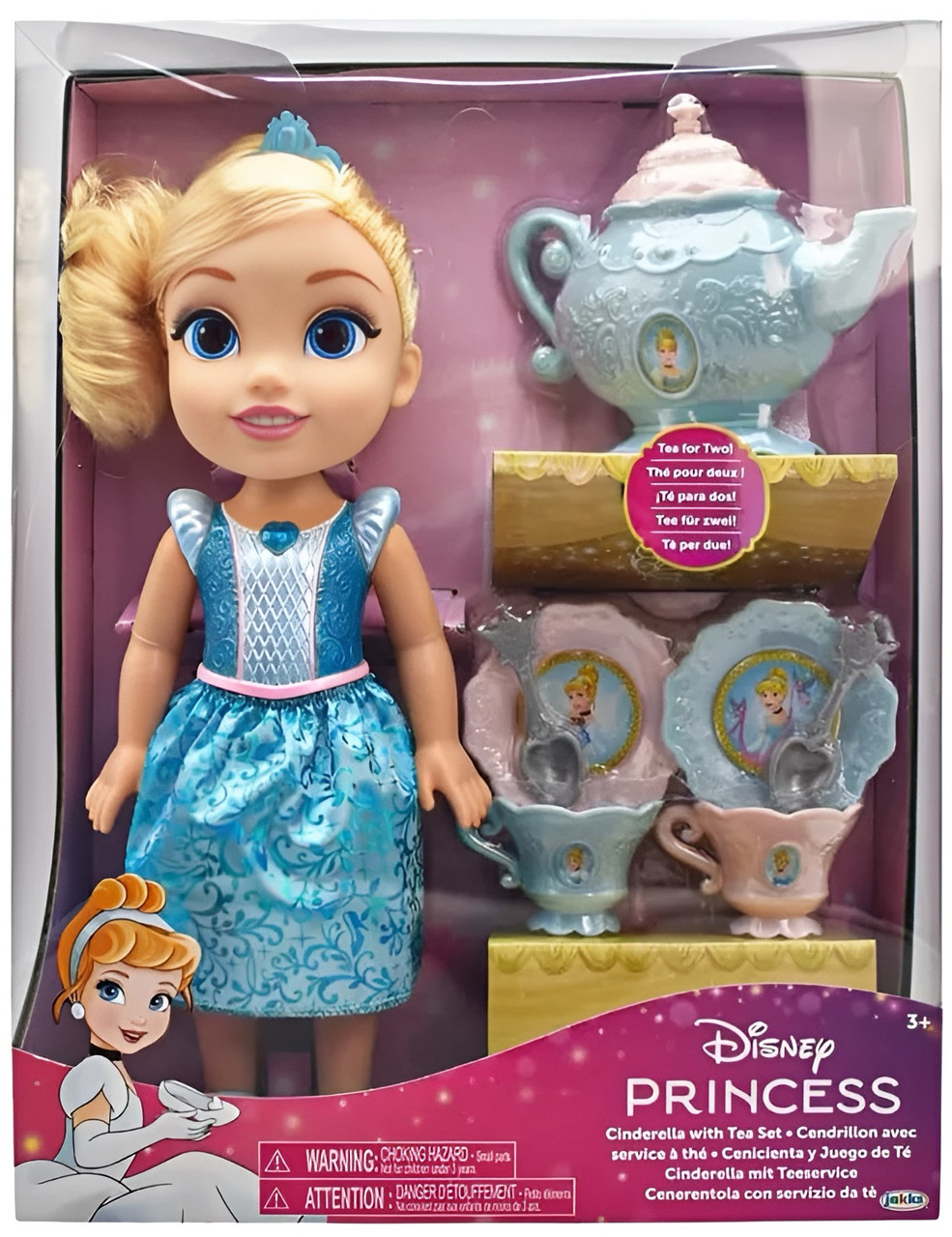 Disney Princess Doll with Tea Set