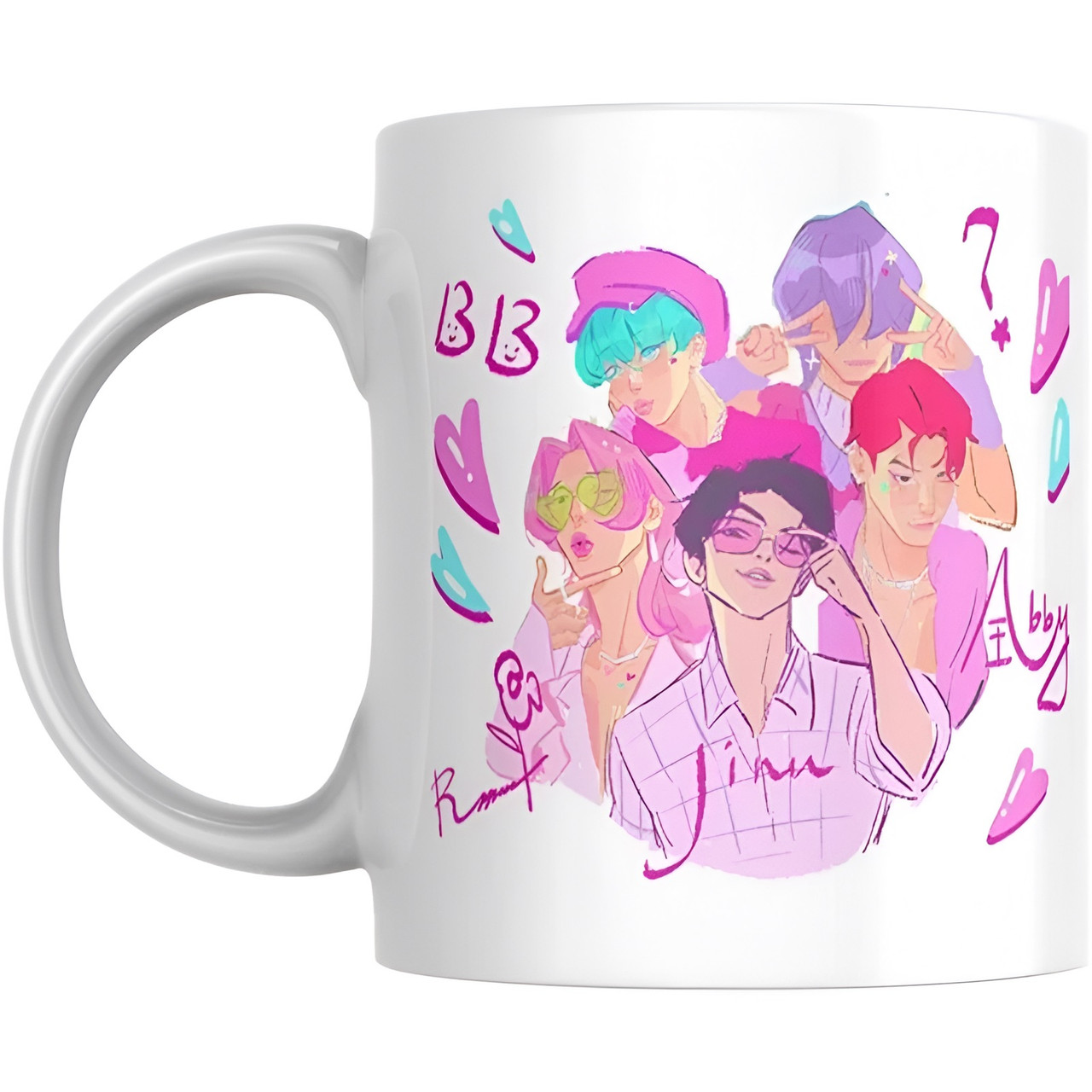 Kpop Demon Hunters - Saja Boys Ceramic Mug 325ml