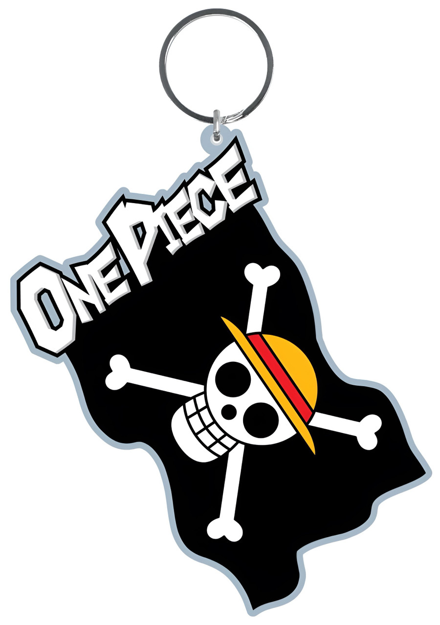 One Piece - Flag Moulded Keyring
