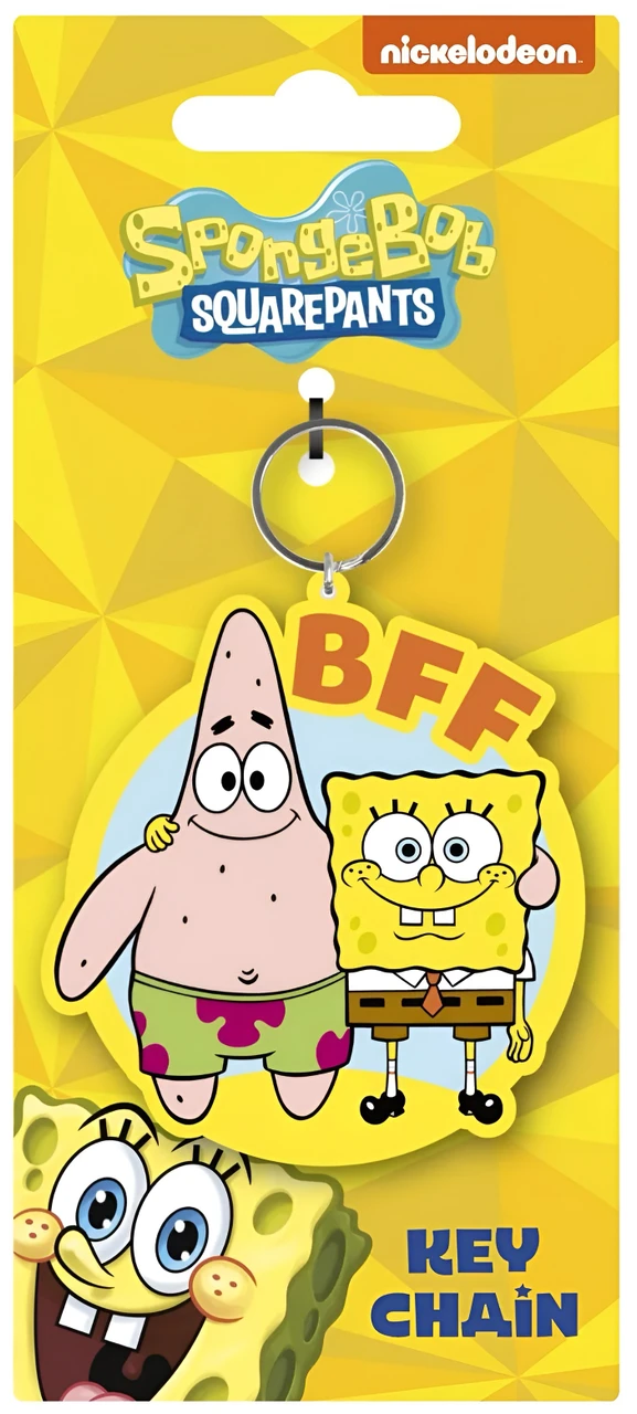 SpongeBob - BFF Moulded Keyring