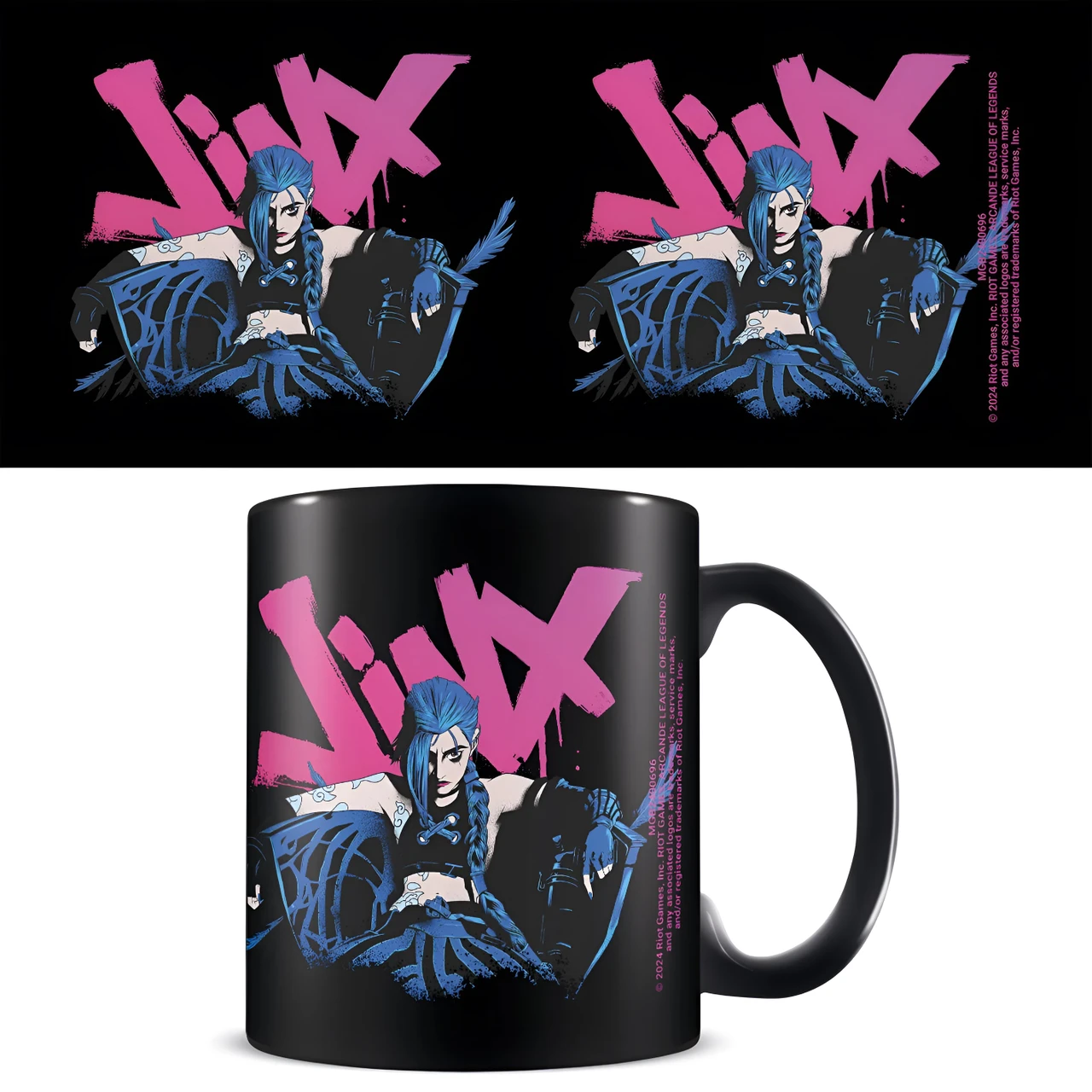 Arcane League of Legends - Jinx Coloured Mug 315ml