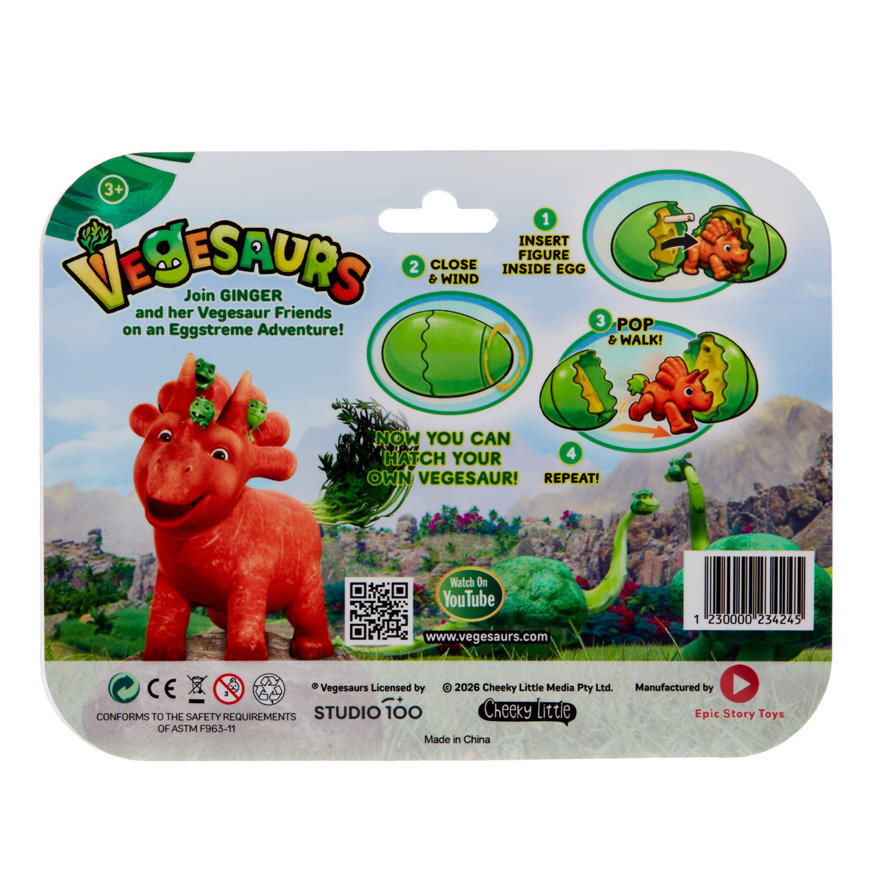 Vegesaurs Veggie Hatchling Surprise 