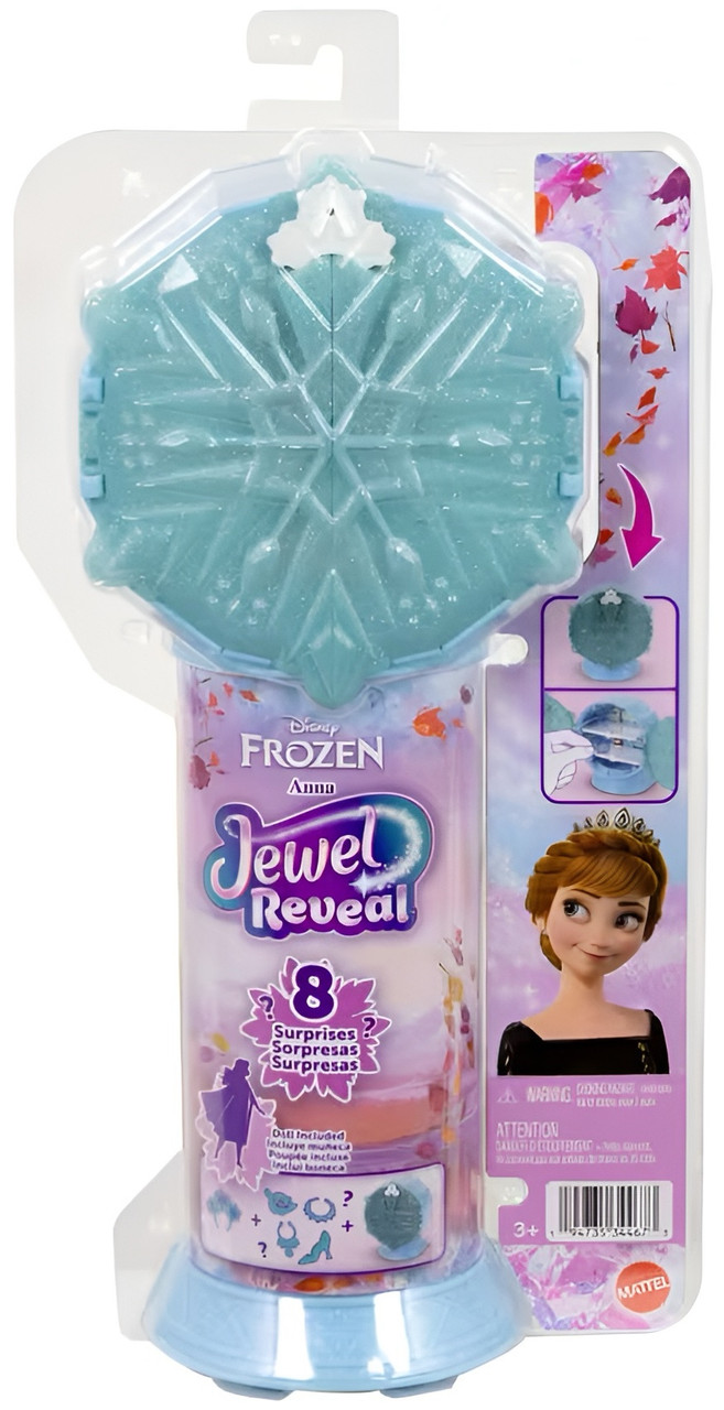 Disney Frozen Jewel Reveal Anna Fashion Doll