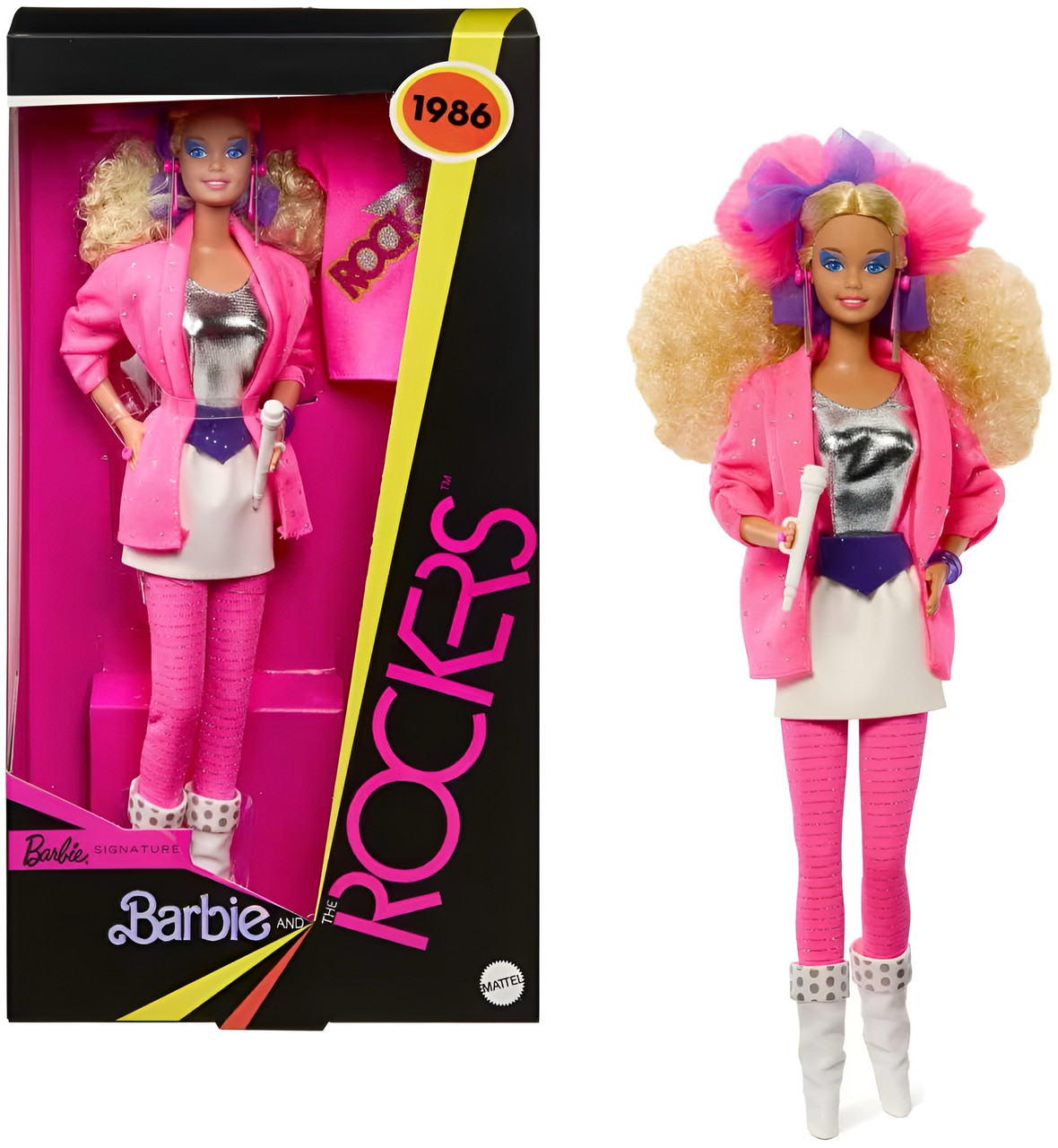 Barbie Signature Barbie And The Rockers Collectible Repro Barbie Doll