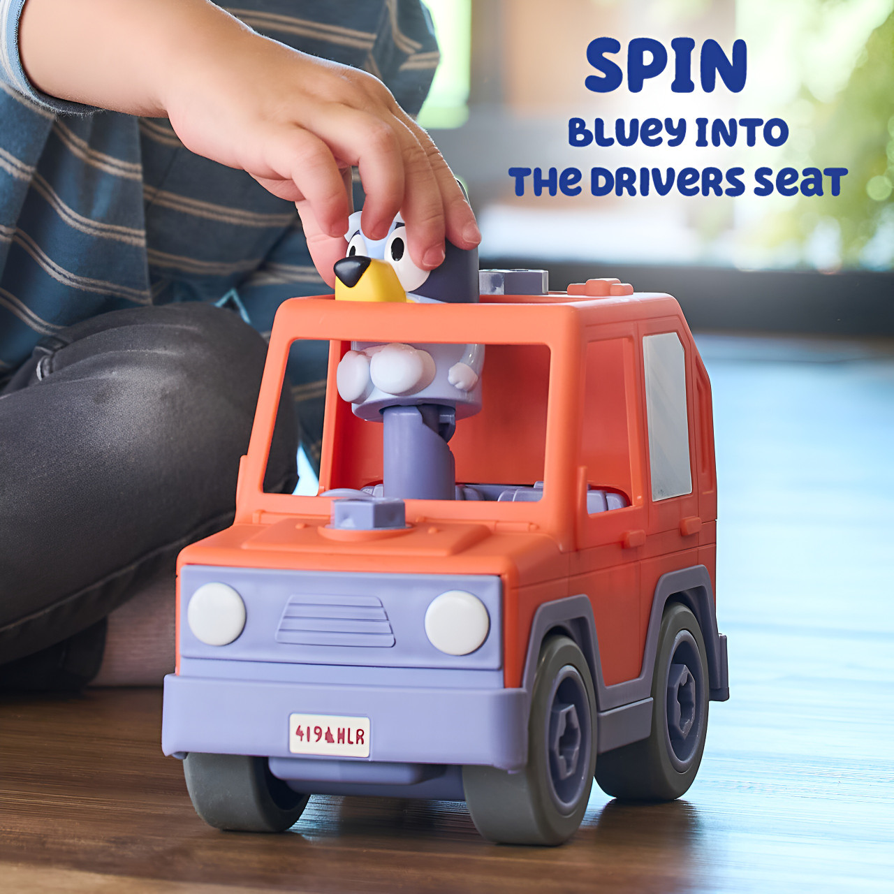 Bluey Build-A-Buddy Motorized Car with Drill