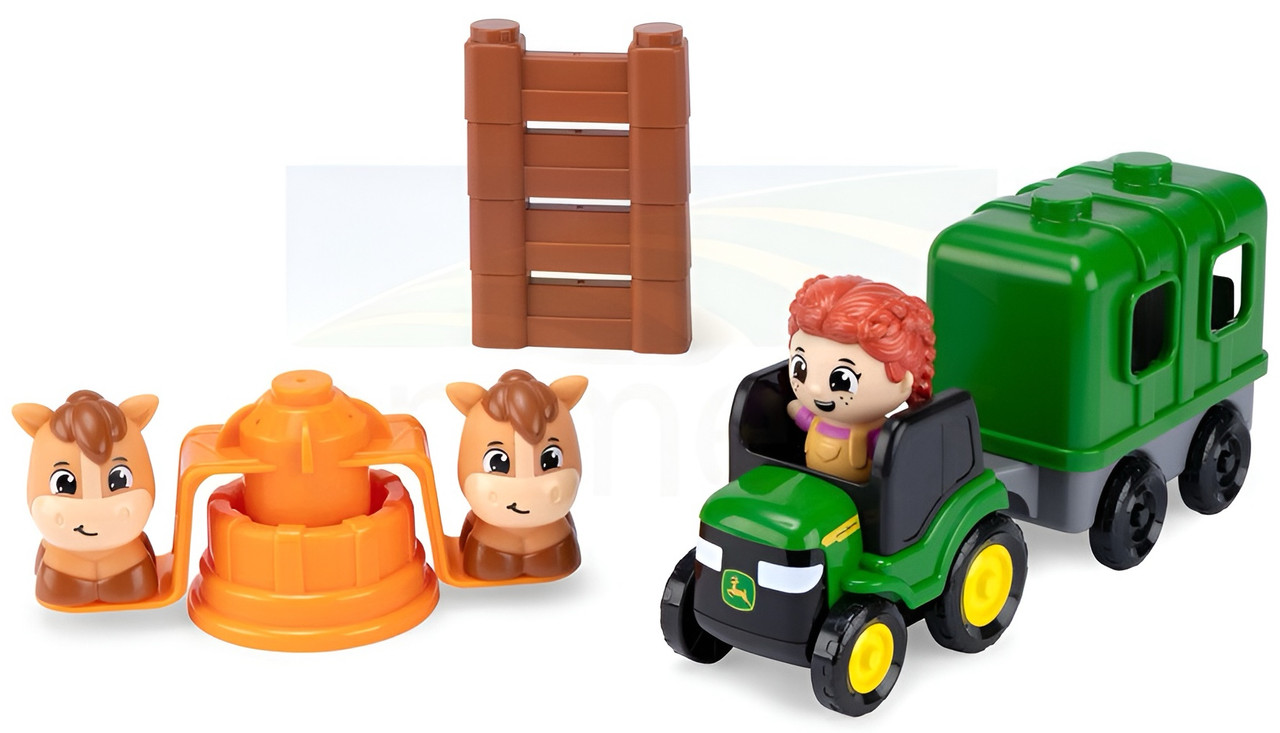 John Deere - Build-A-Buddy Stackers 15-Piece Horse Set