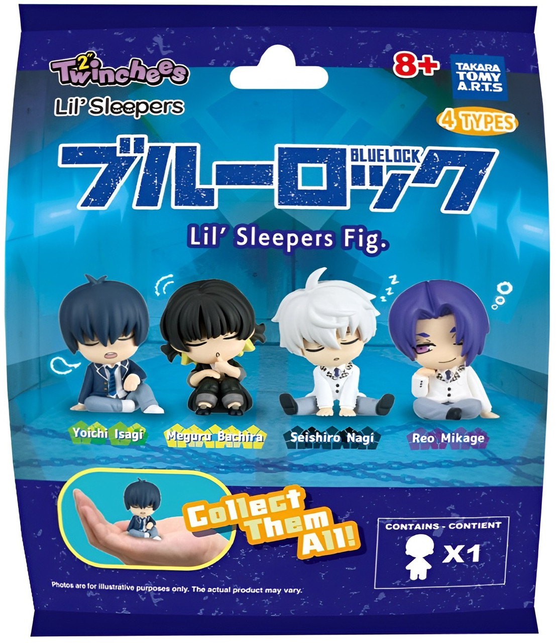 Blue Lock Twinchees Lil' Sleepers Blind Pack