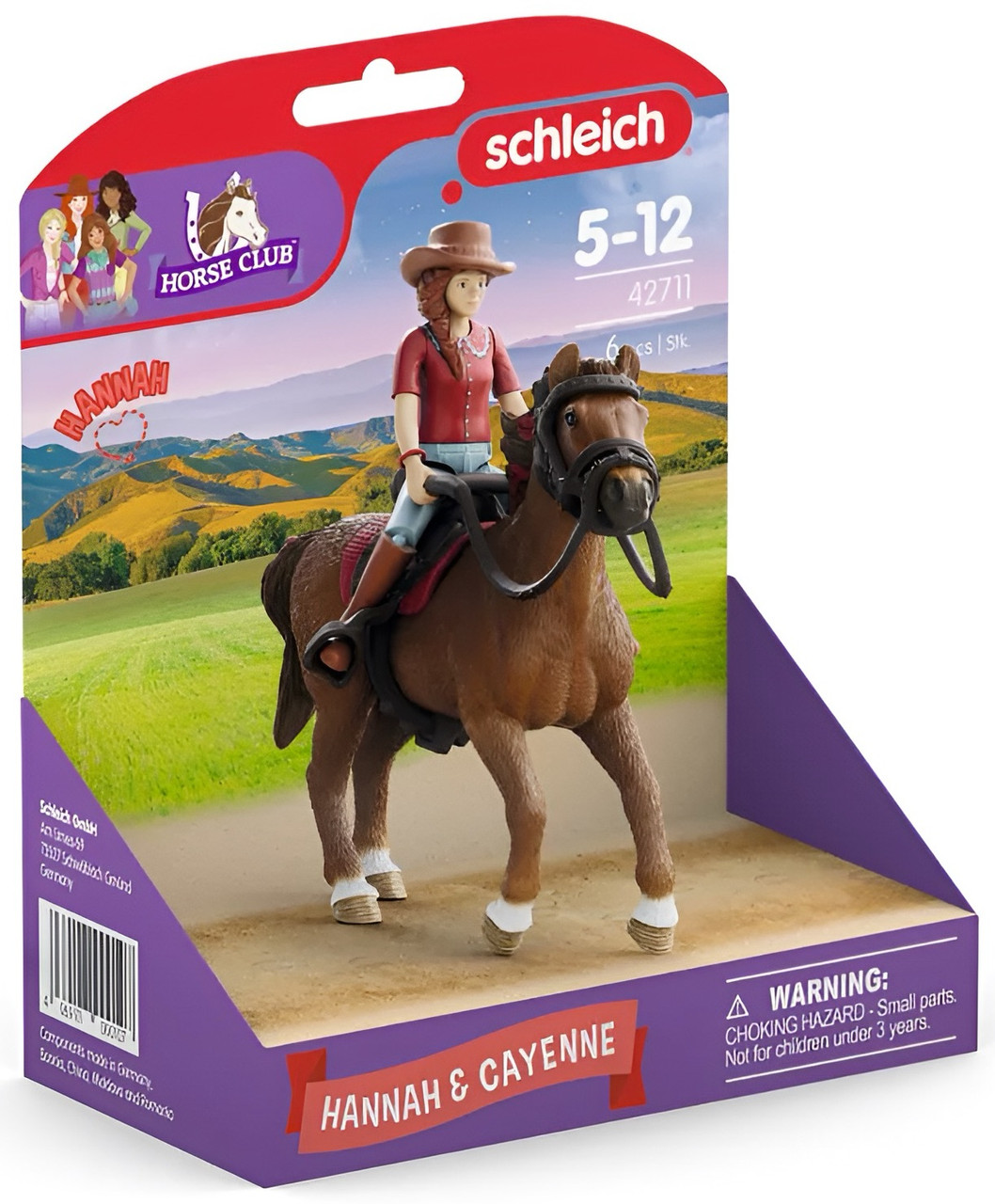 Schleich - Horse Club Hannah & Cayenne New Edition