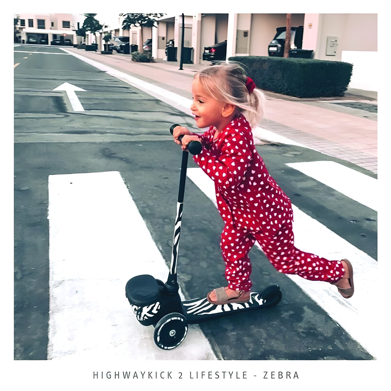 Scoot & Ride - Highway Kick 2 Scooter Zebra