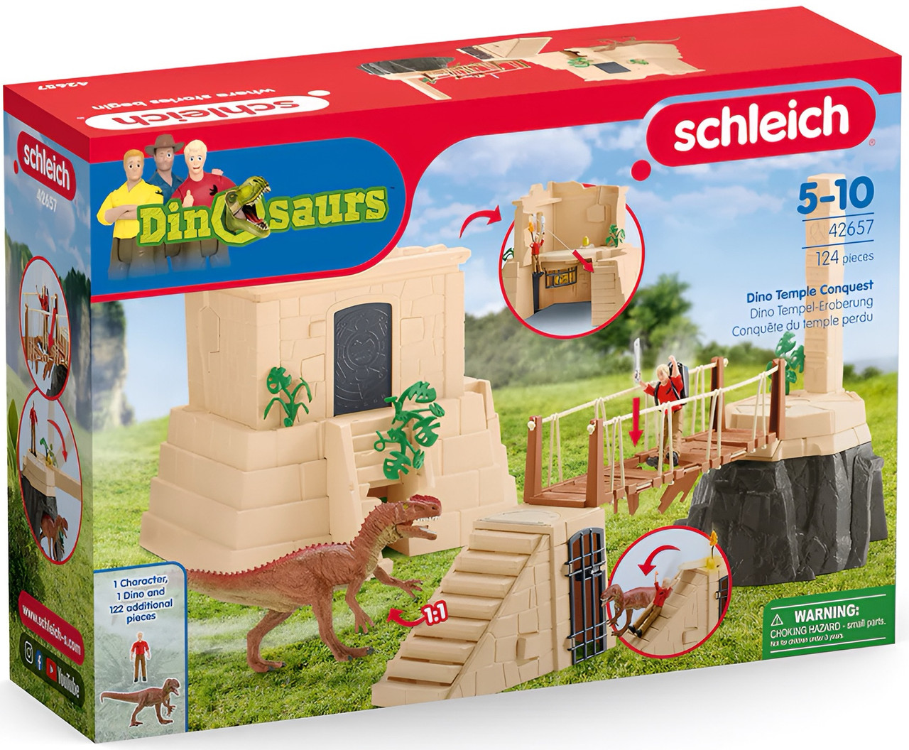 Schleich - Dino Temple Conquest