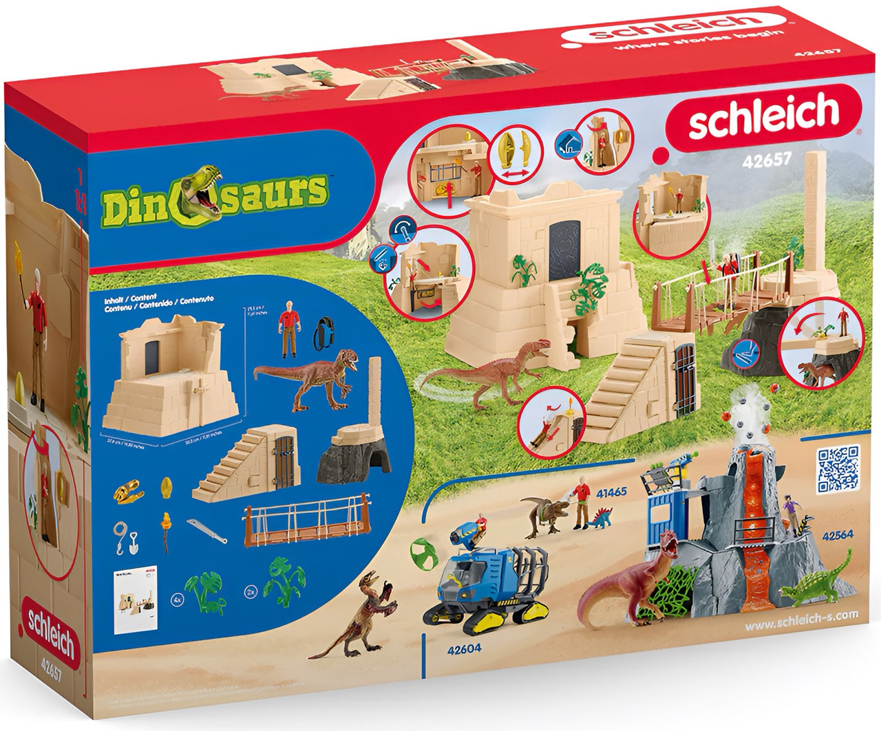 Schleich - Dino Temple Conquest