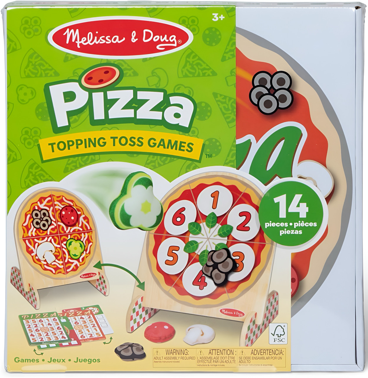 Melissa & Doug - Pizza Topping Toss