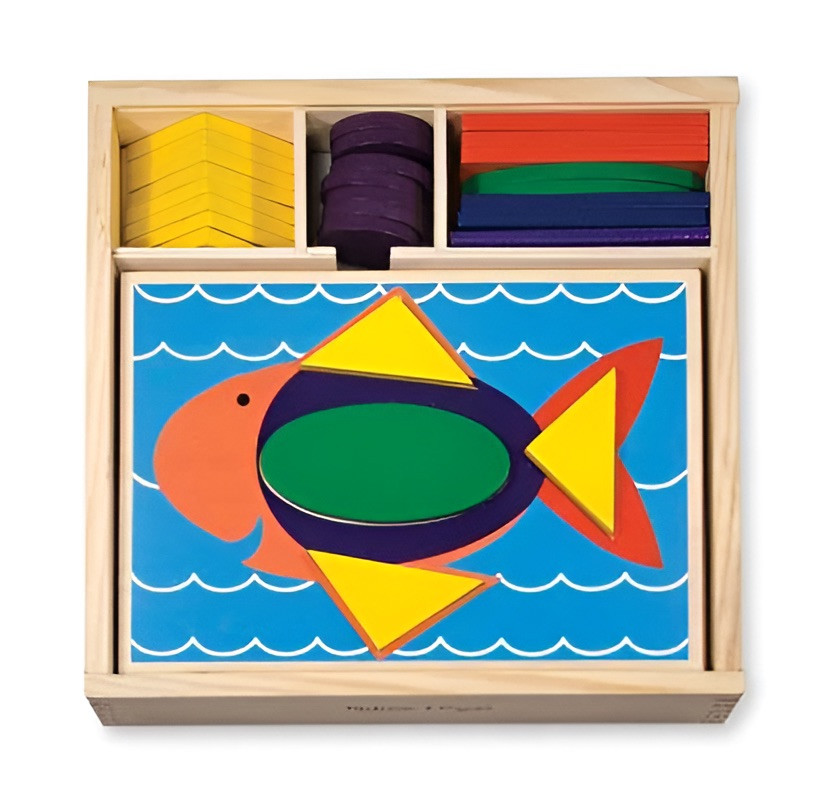 Melissa & Doug - Beginner Pattern Blocks