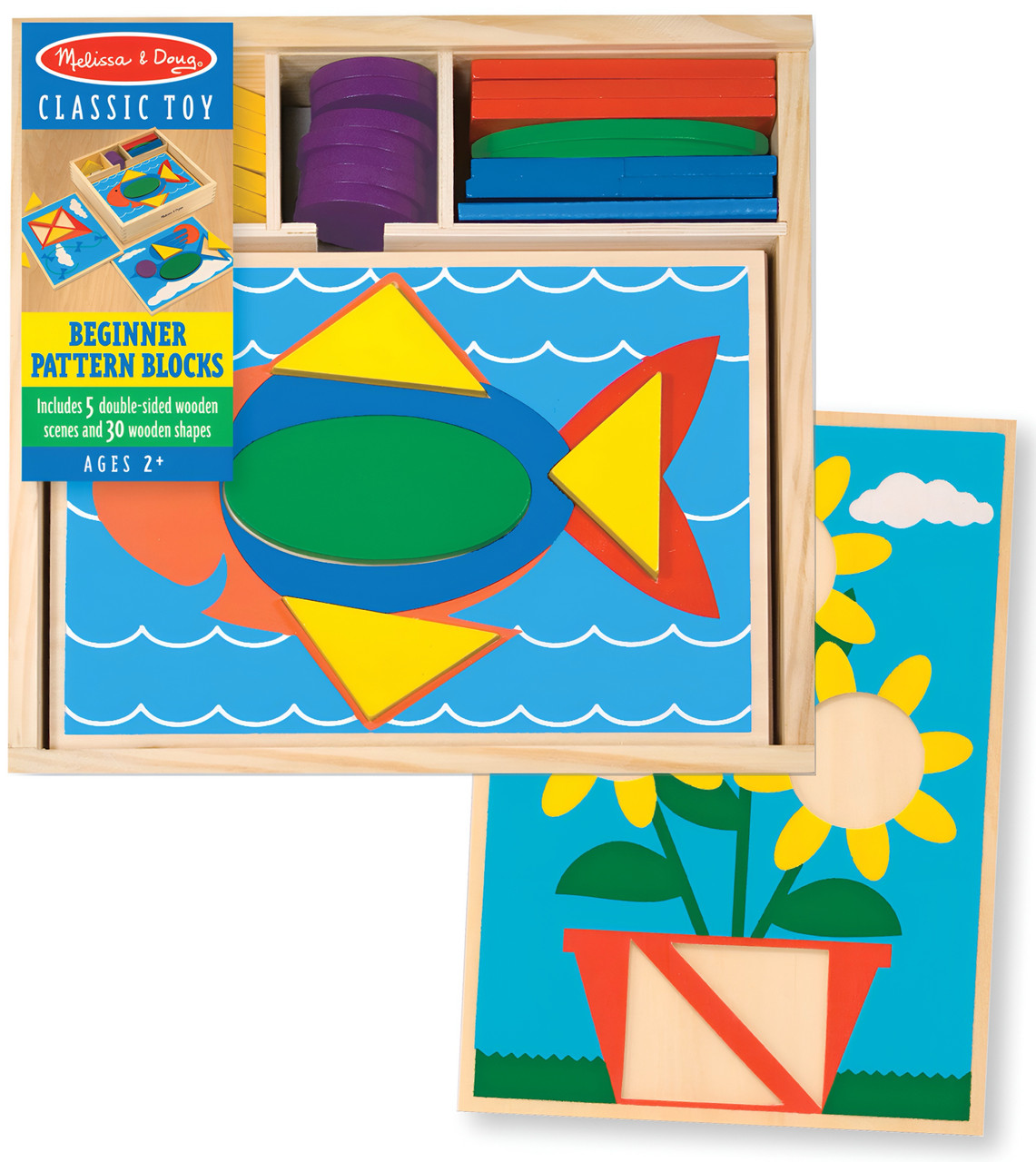 Melissa & Doug - Beginner Pattern Blocks