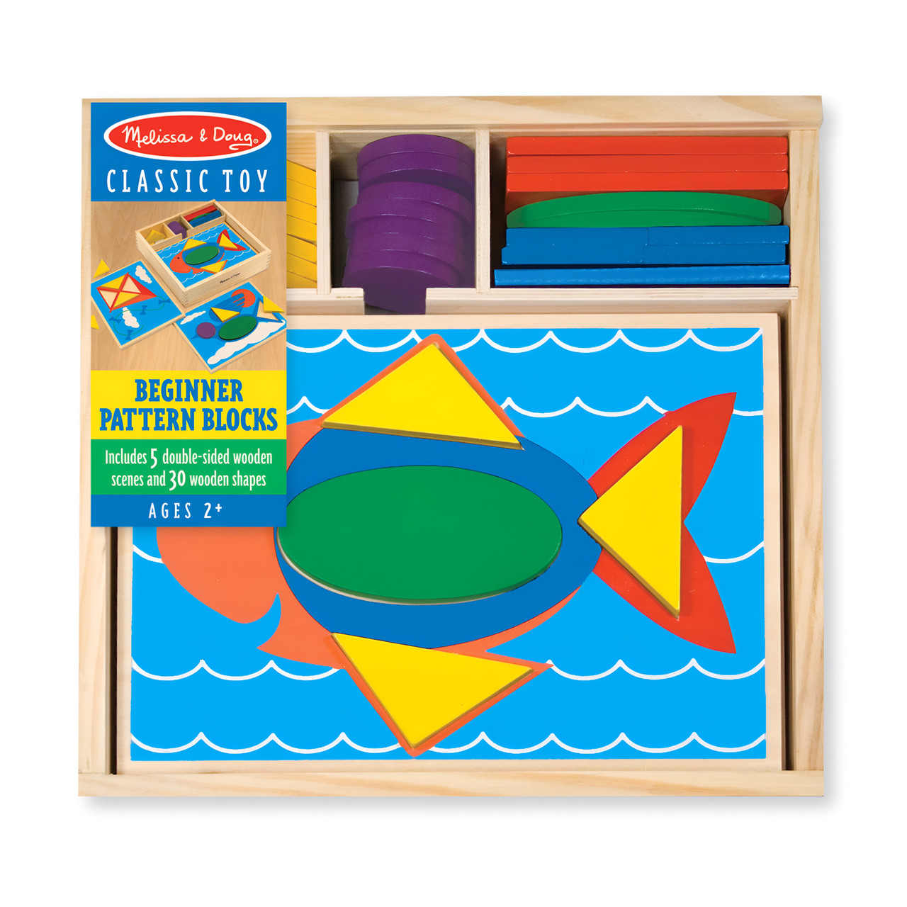Melissa & Doug - Beginner Pattern Blocks