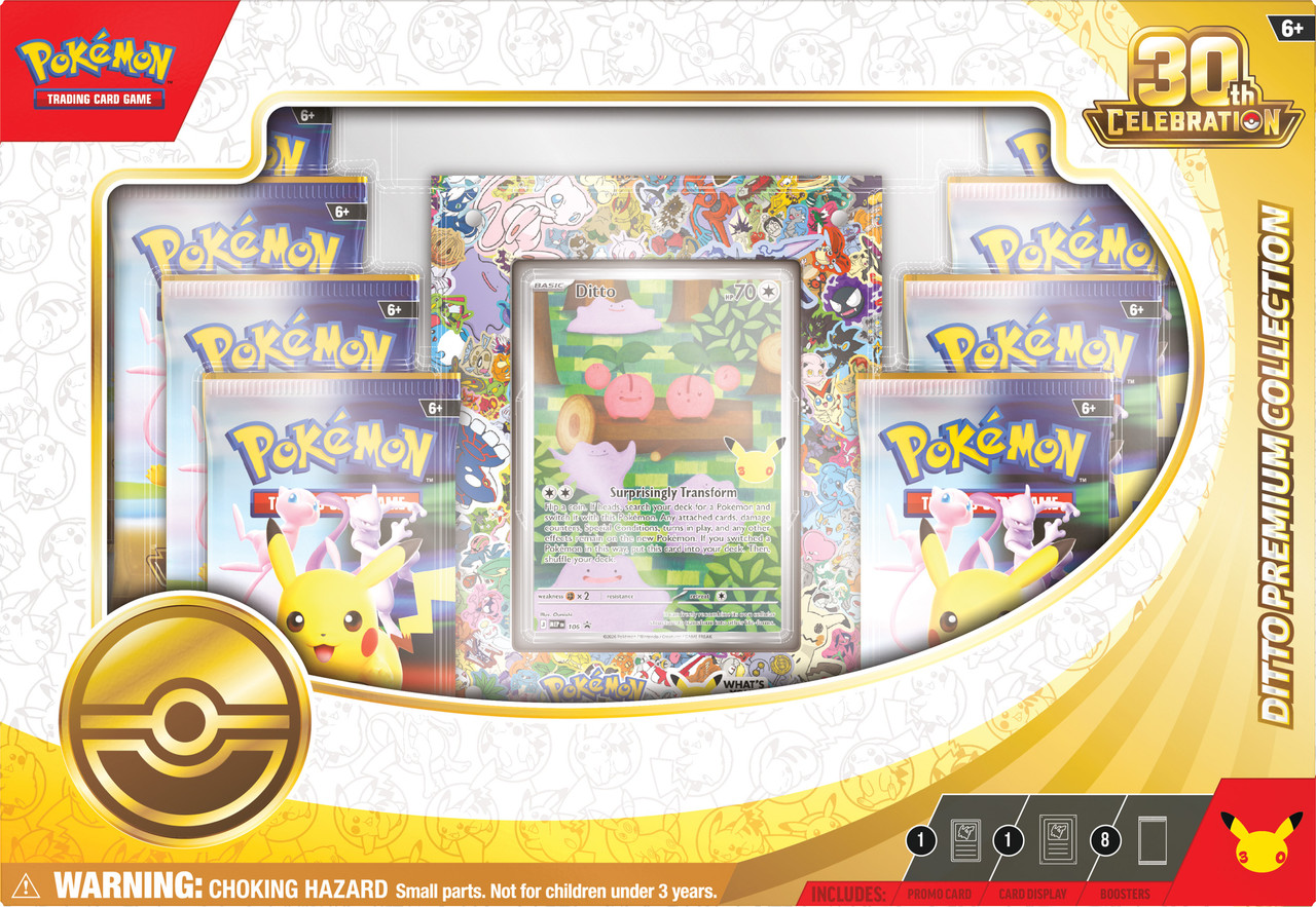 Pokemon TCG 30th Celebration Ditto Premium Collection