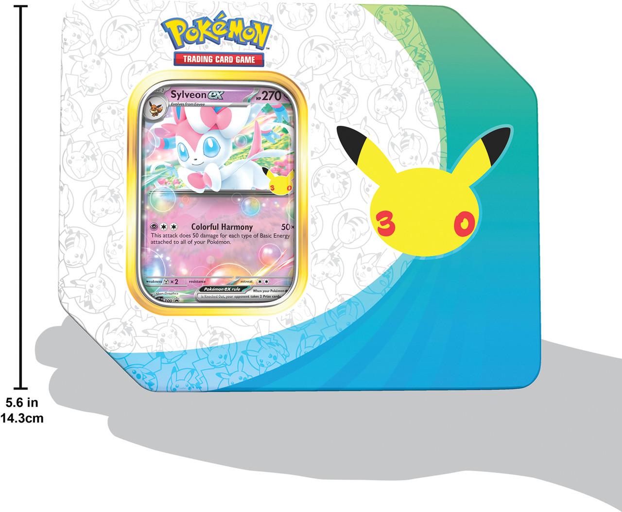 Pokemon TCG 30th Celebration 4 Booster Tin