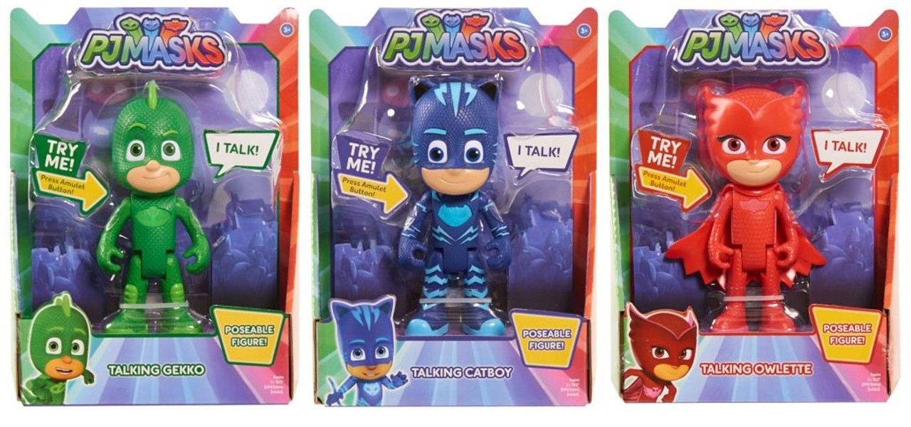 Pj Masks Deluxe Talking Figures Pj Masks Deluxe Talking Figures