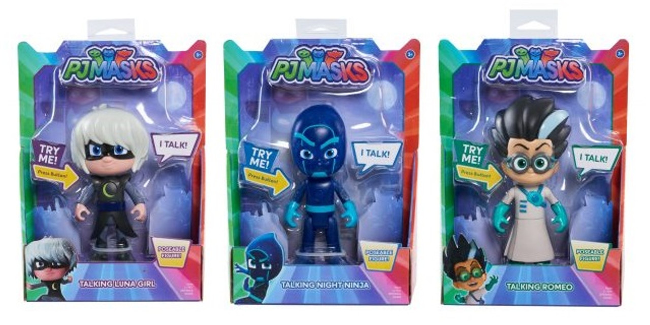 Pj Masks Deluxe Talking Figures Pj Masks Deluxe Talking Figures