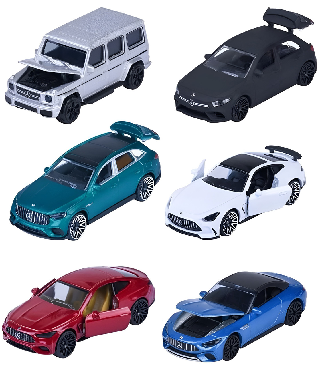 Majorette - 1:64 Mercedes AMG Premium Cars