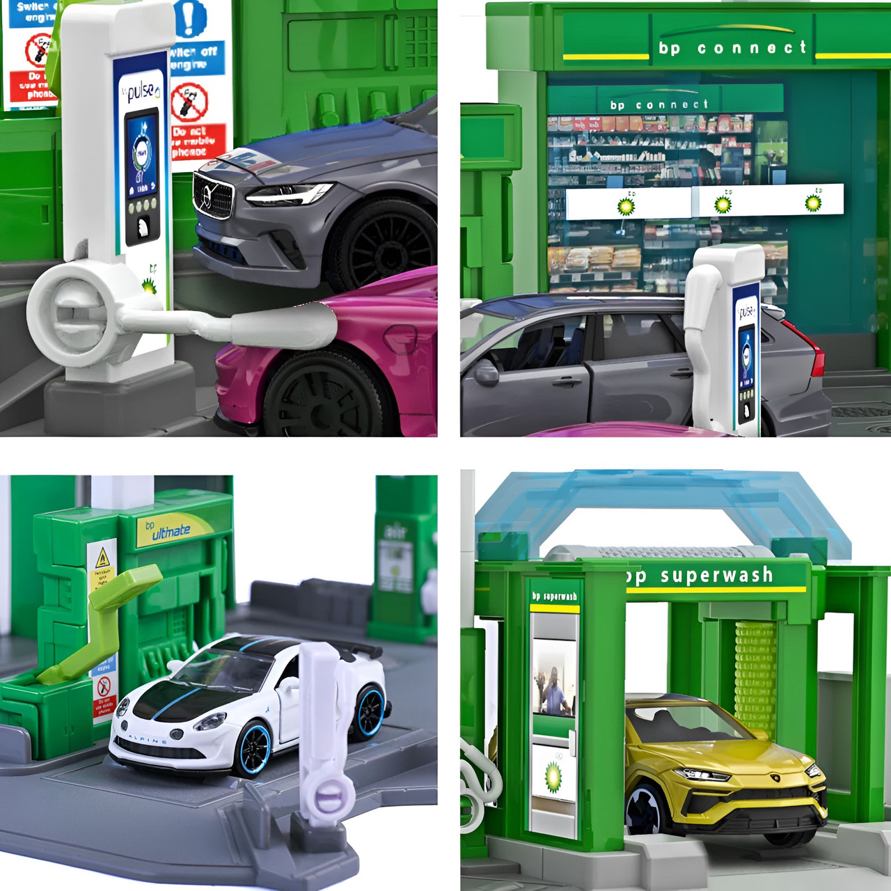 Majorette - Petrol Station BP with Tank Truck