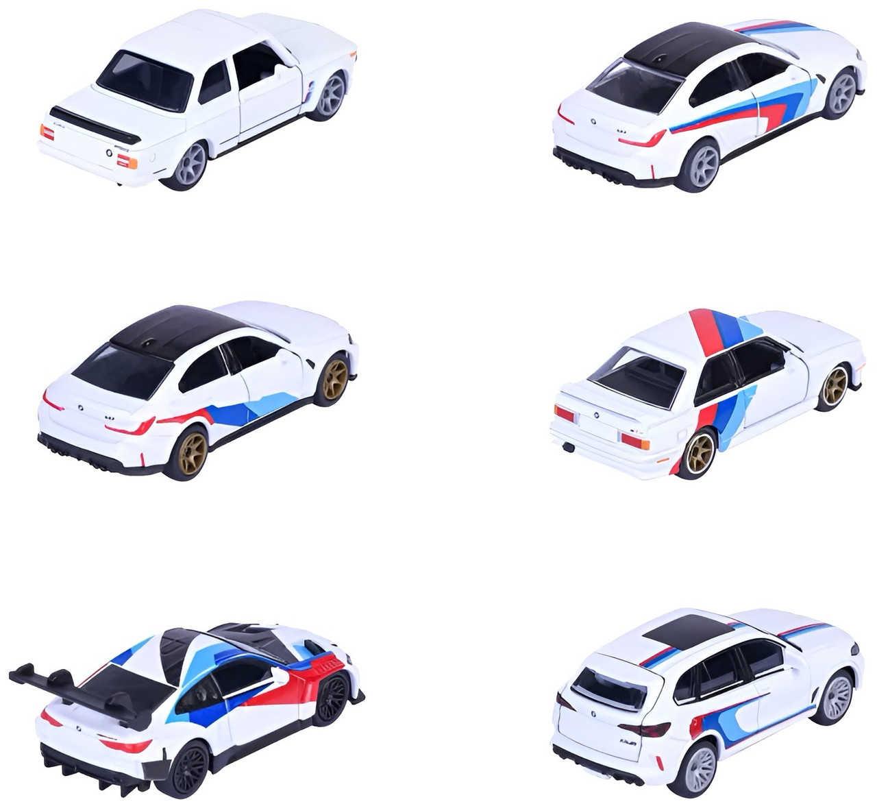 Majorette - 1:64 BMW Deluxe Cars