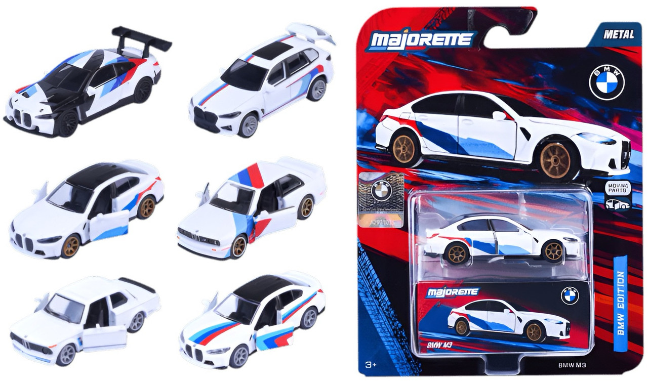 Majorette - 1:64 BMW Deluxe Cars