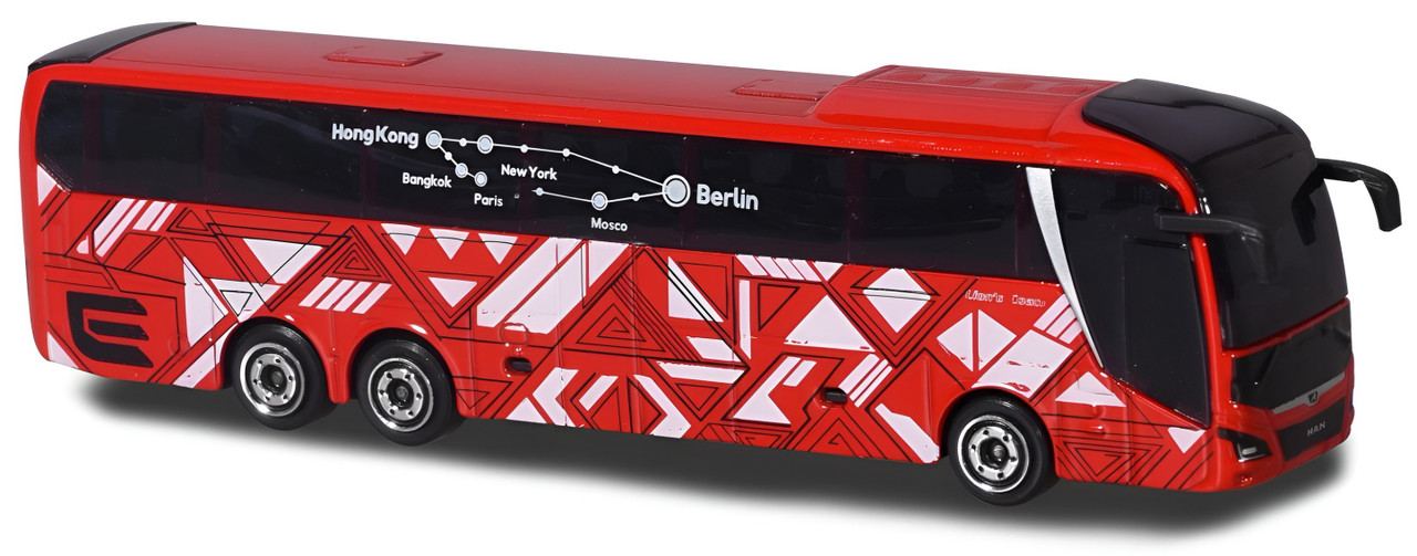 Majorette - 1:100 City MAN Bus