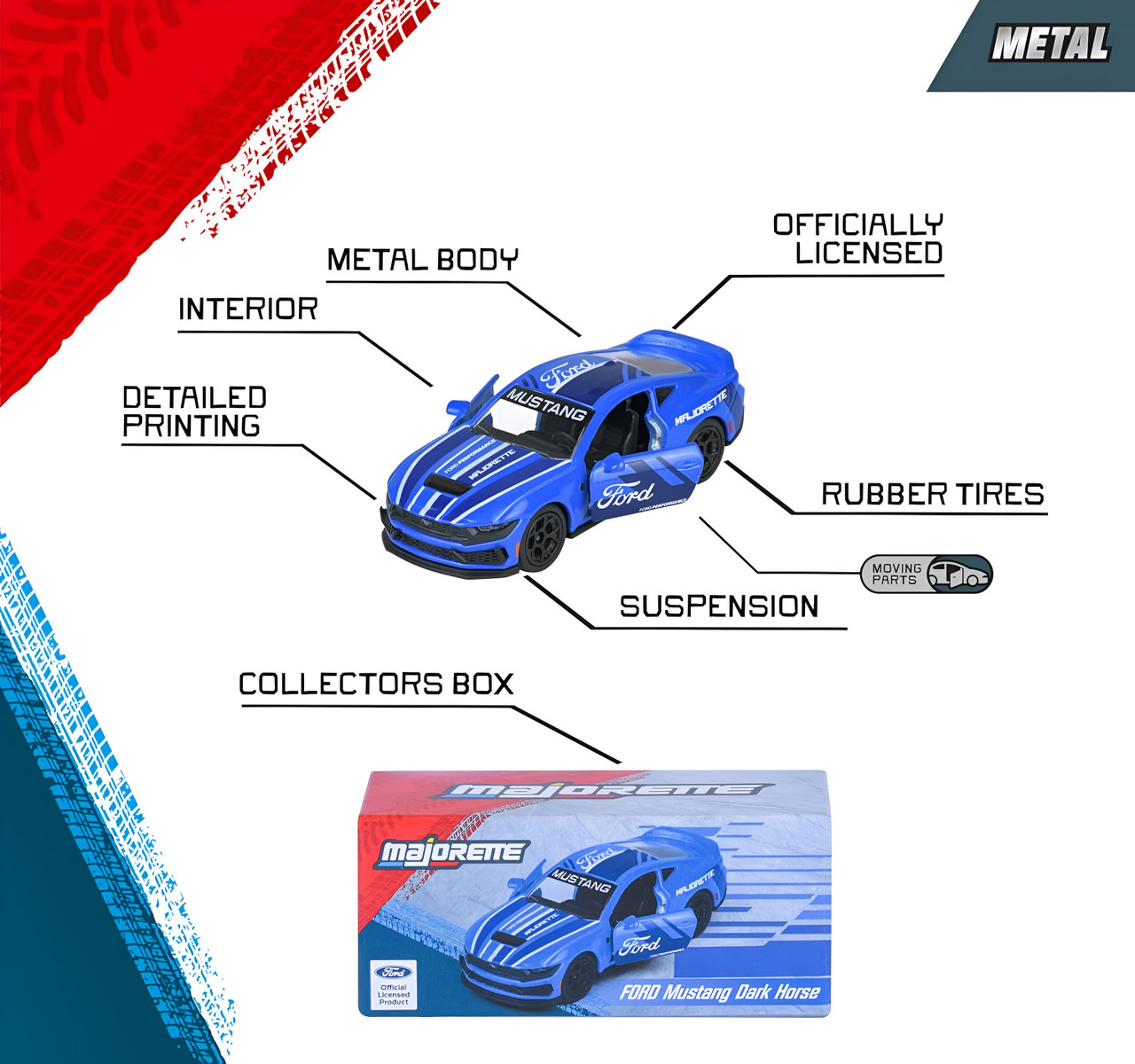 Majorette - Showroom Deluxe Cars