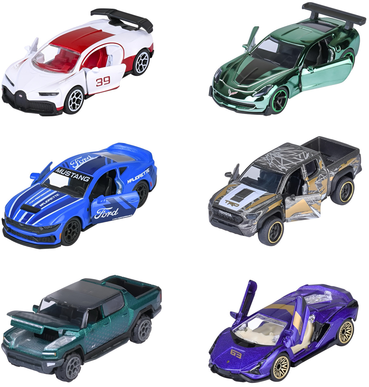 Majorette - Showroom Deluxe Cars