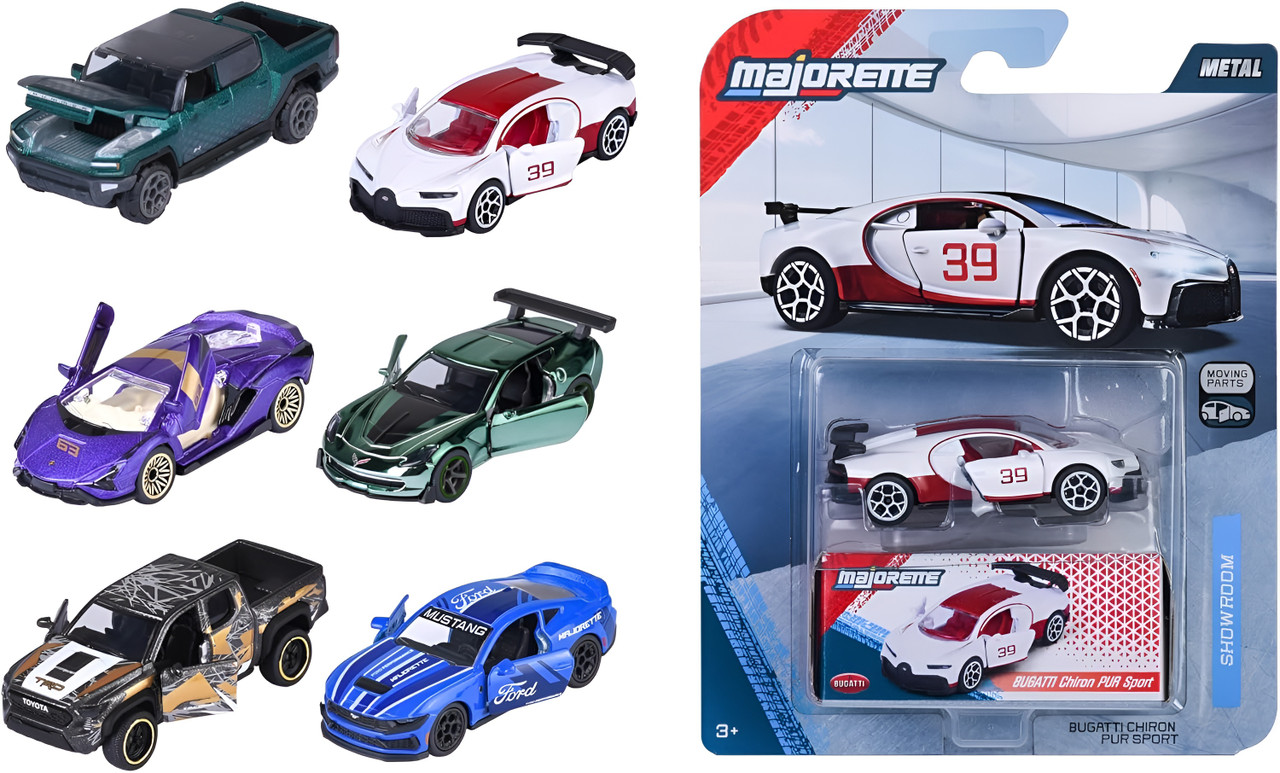 Majorette - Showroom Deluxe Cars