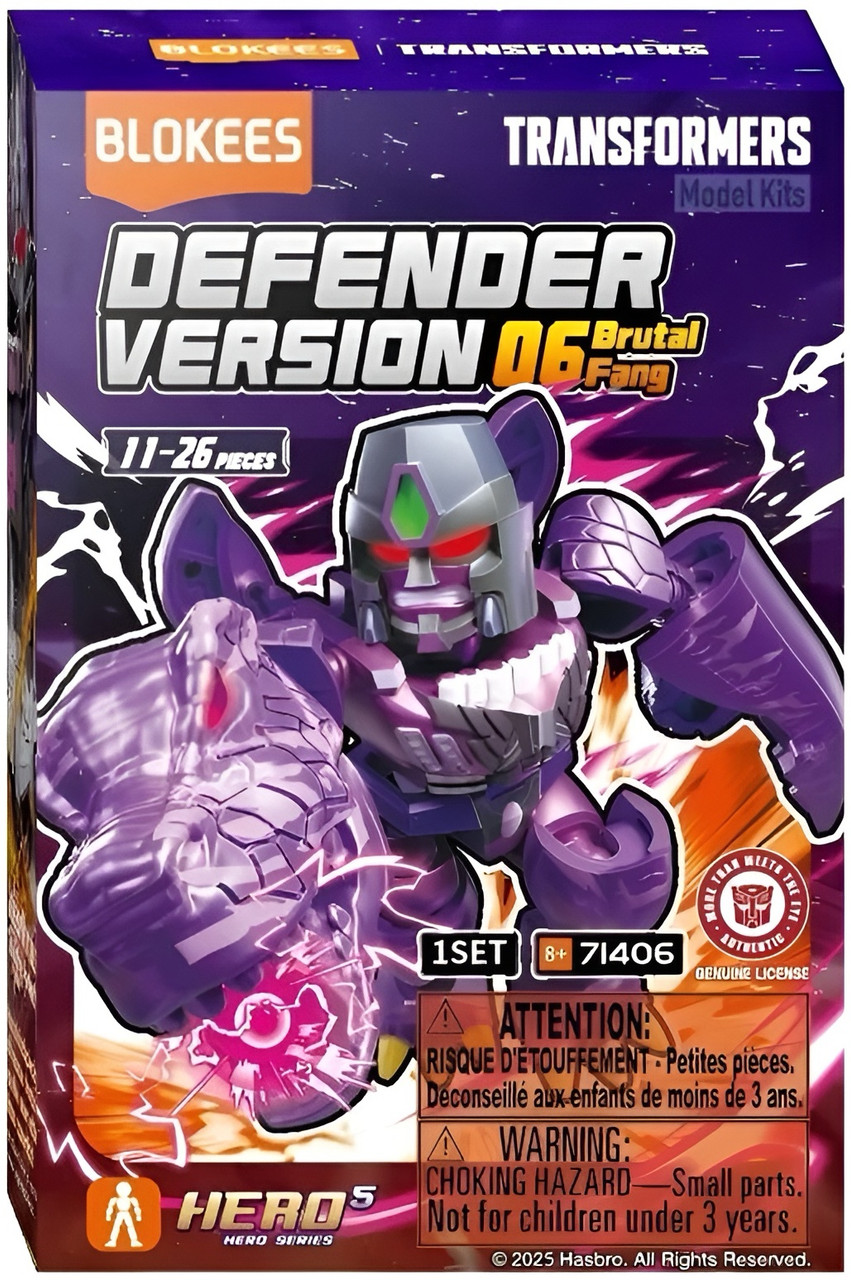 Transformers - Defender Version 06 Brutal Fang Blind Box