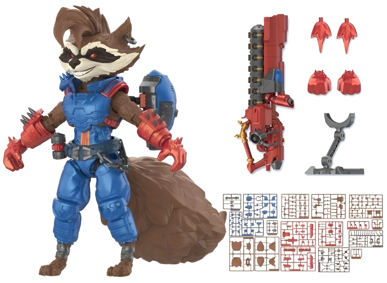 Marvel Rivals - Champion Class 08 Rocket Raccoon Model Kit
