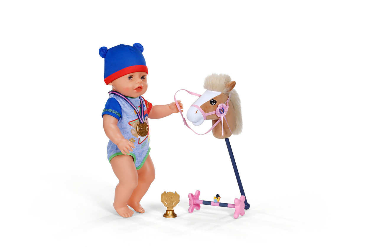 Baby Born Hobby Horsing Set 43cm 