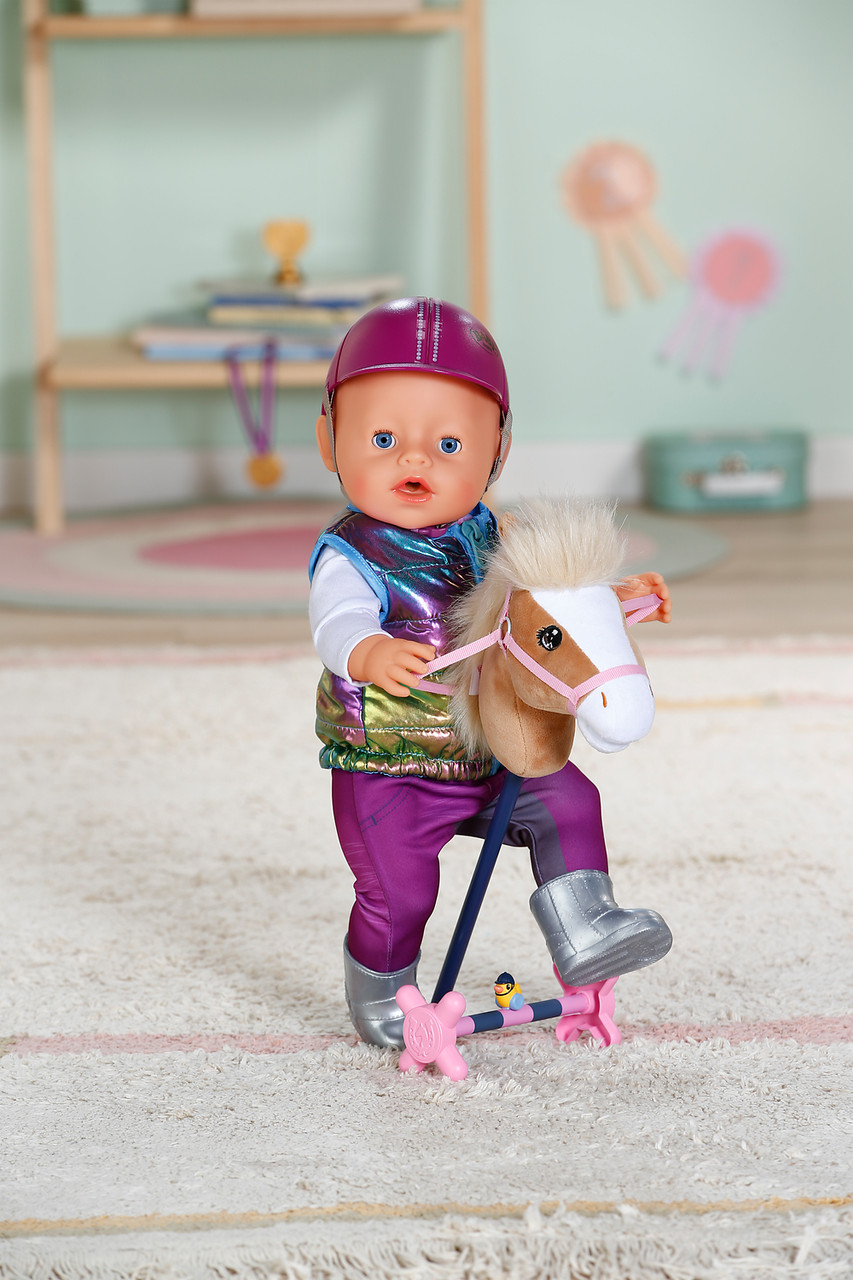 Baby Born Hobby Horsing Set 43cm 