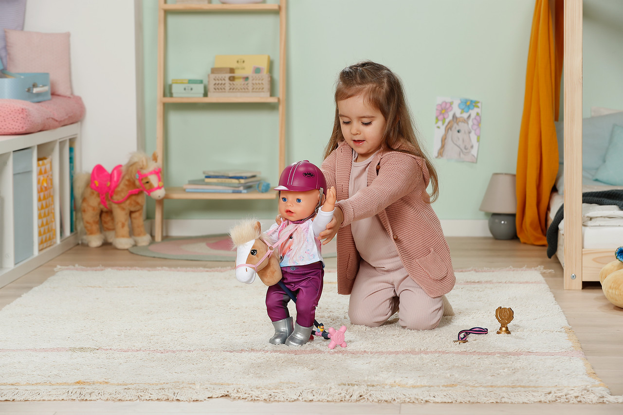 Baby Born Hobby Horsing Set 43cm 