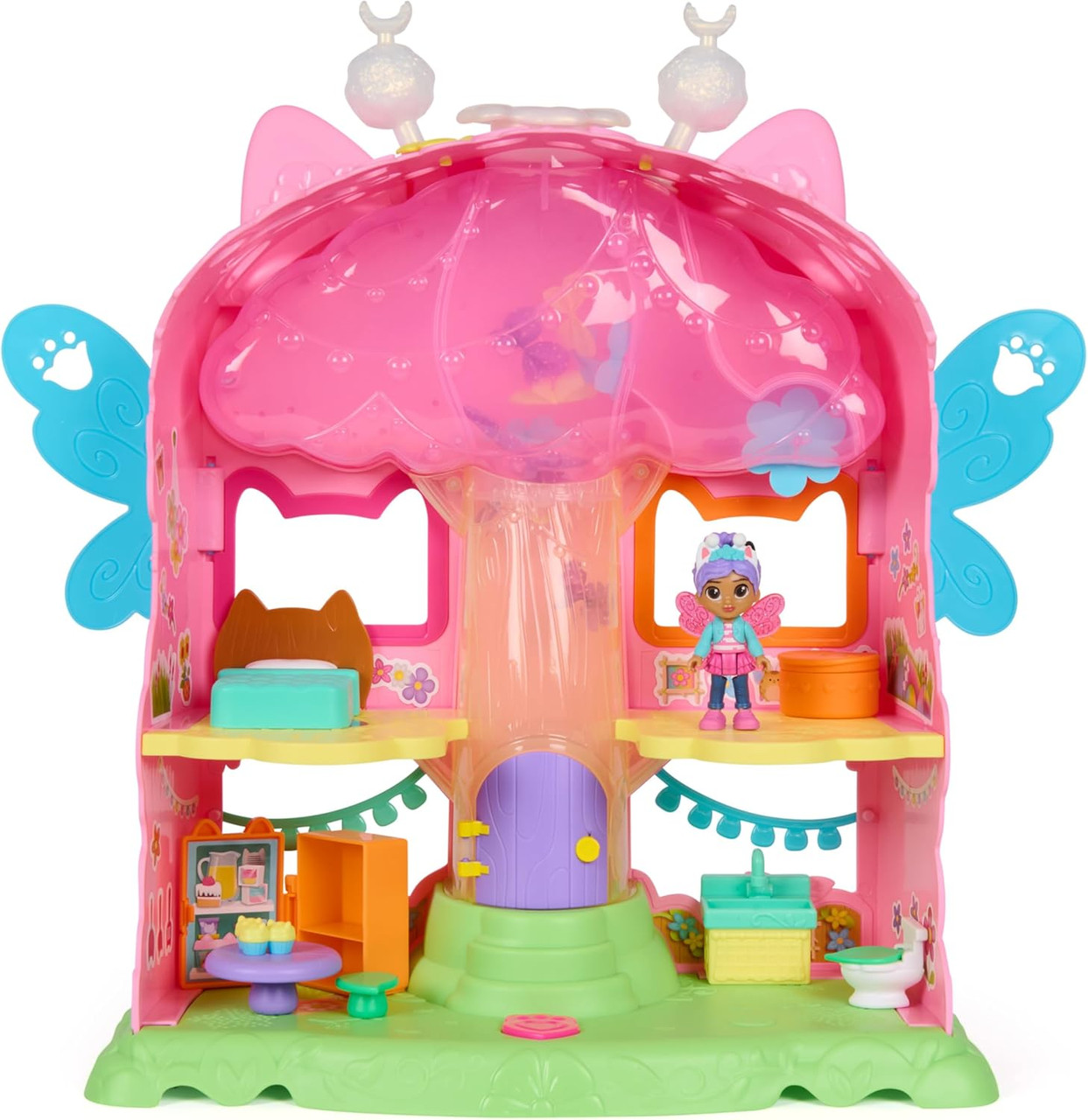 Gabby's Dollhouse Fairylandia Flutter Magic Fairy Playset