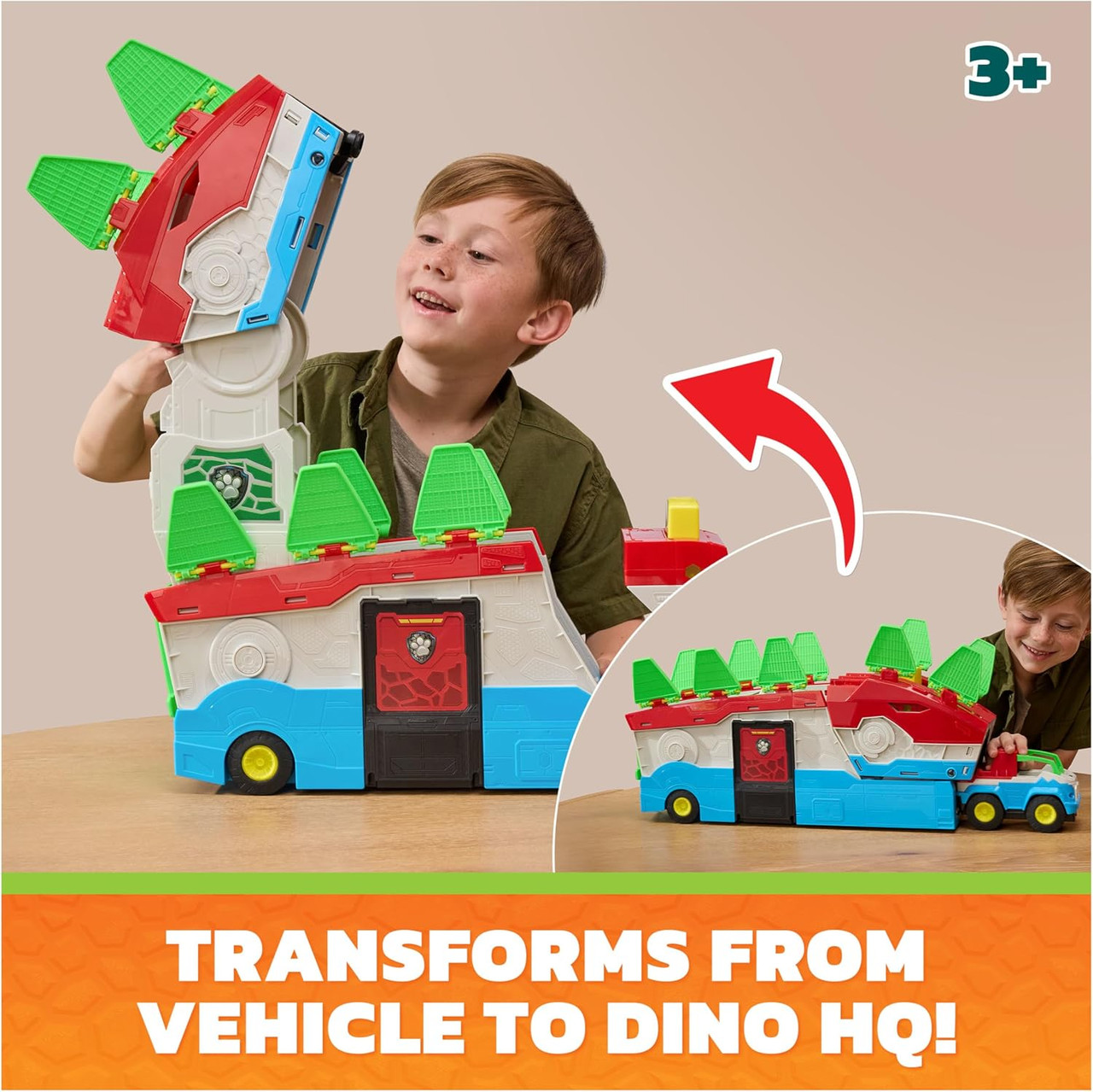 Paw Patrol The Dino Movie Dino Mobile Headquarters 