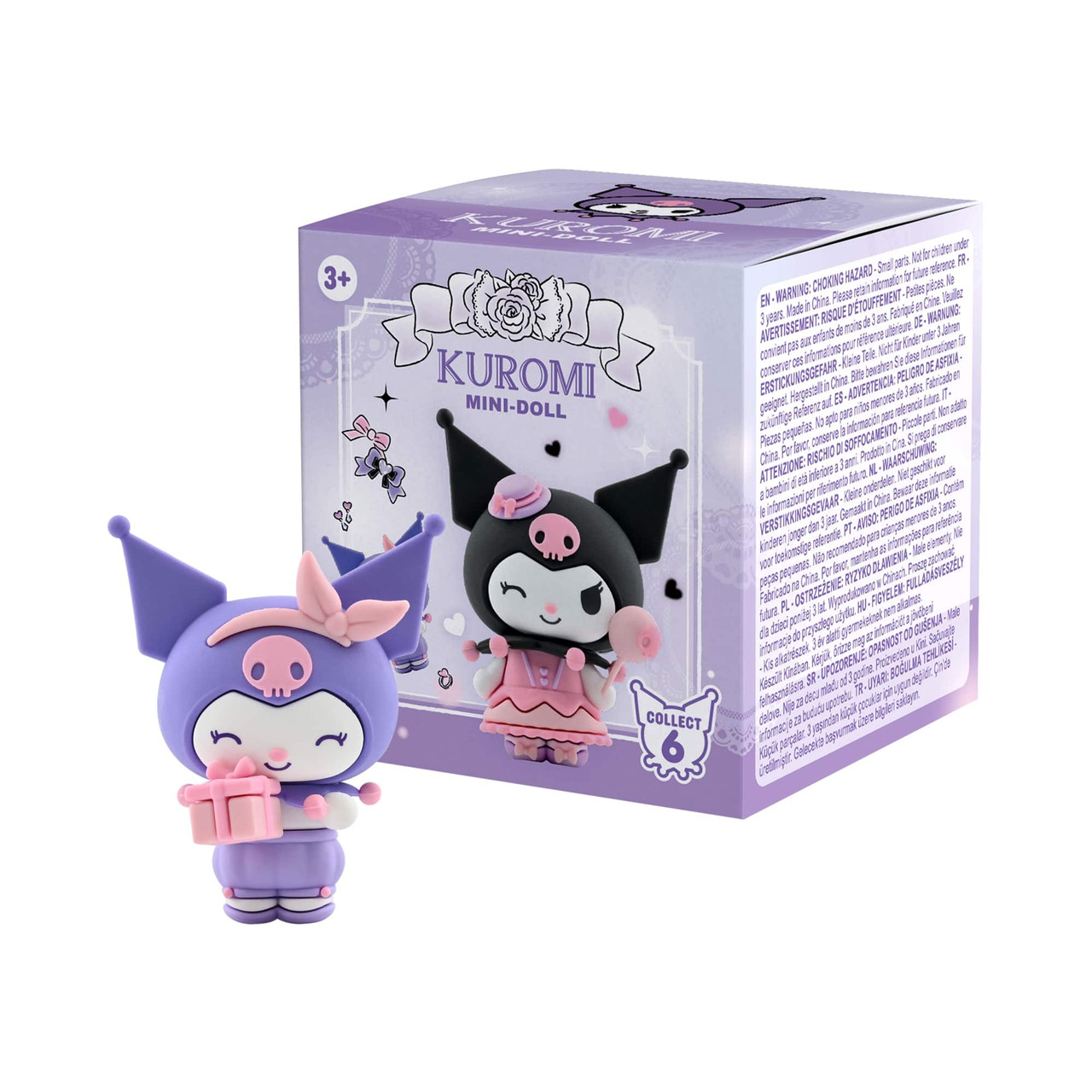 Yume Hello Kitty And Friends Mini-Doll Kuromi 5cm