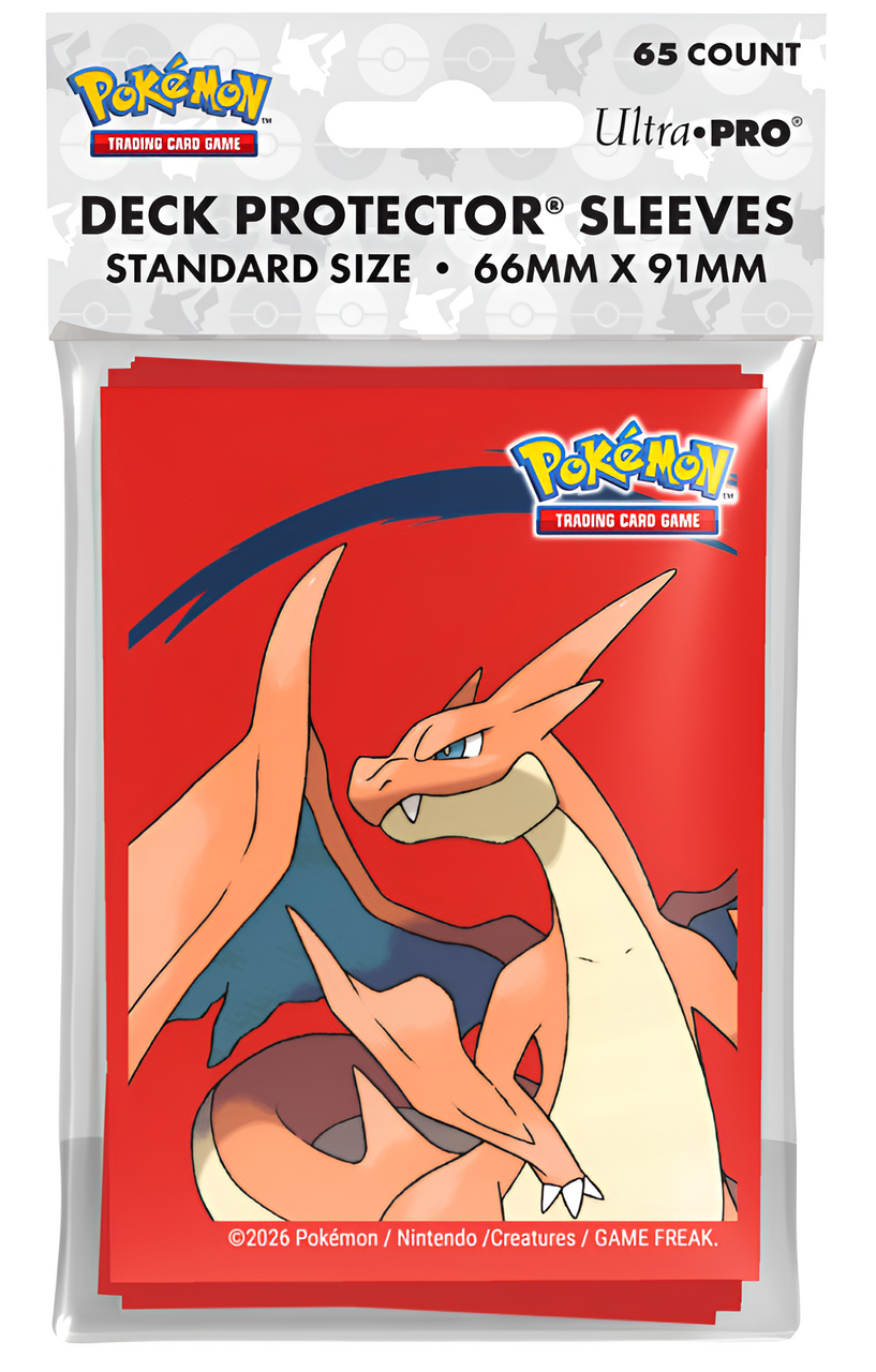 Pokemon - Mega Charizard Deck Protector Sleeve 65ct
