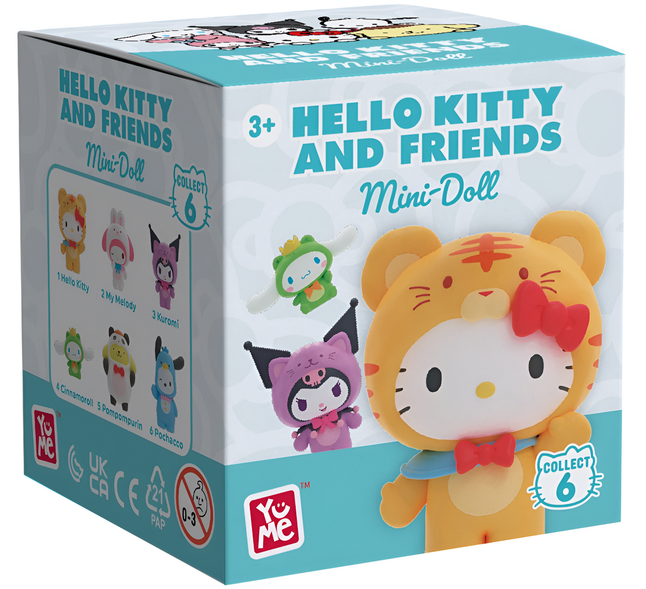 Yume Hello Kitty And Friends Mini-Doll Forest 5cm