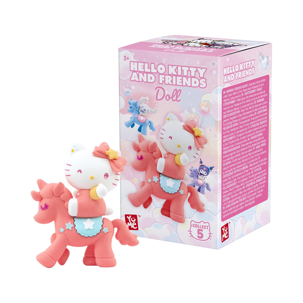 Yume Hello Kitty And Friends Doll Unicorn Series 7cm