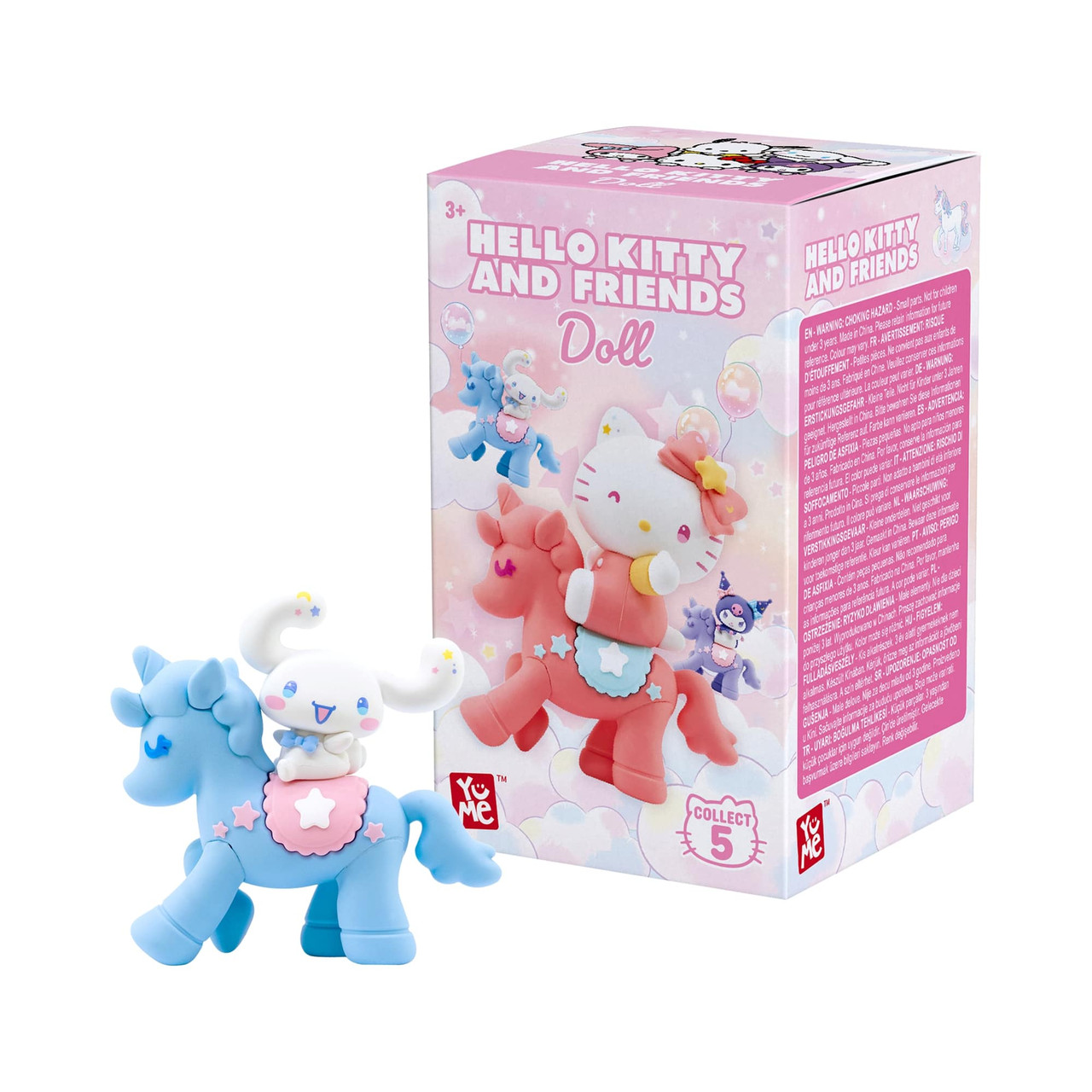 Yume Hello Kitty And Friends Doll Unicorn Series 7cm