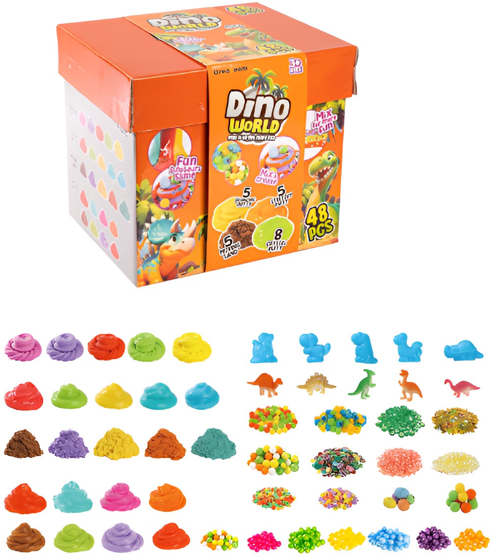 Slime Factory - Dino World Jumbo Box Set
