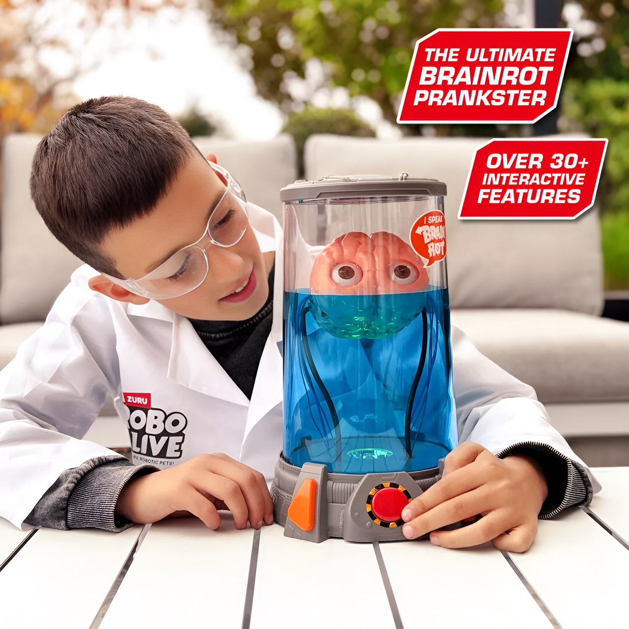 ZURU Robo Alive Brian the Brain Action Figure